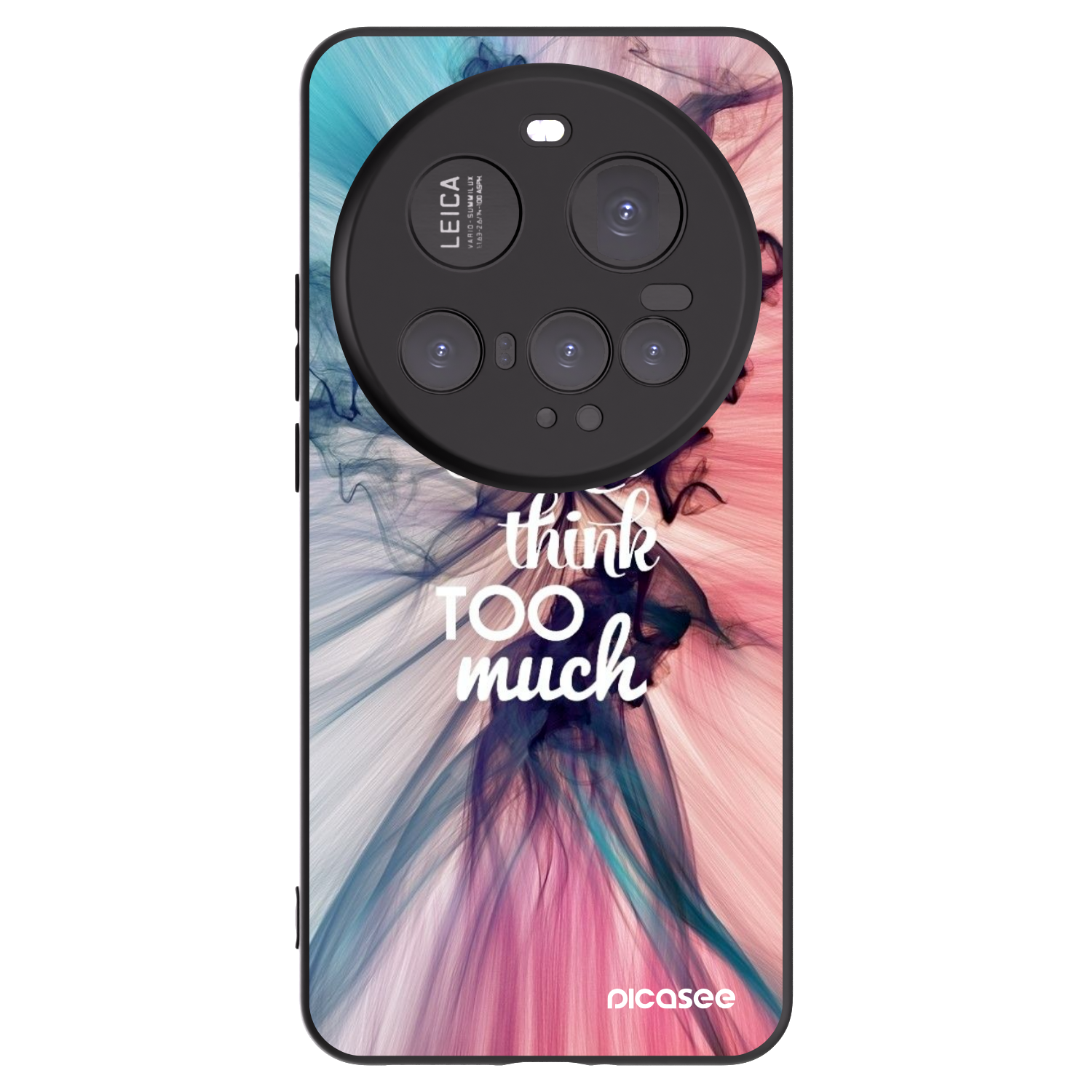 Picasee fekete szilikon tok az alábbi mobiltelefonokra Xiaomi 15 Ultra - Don't think TOO much