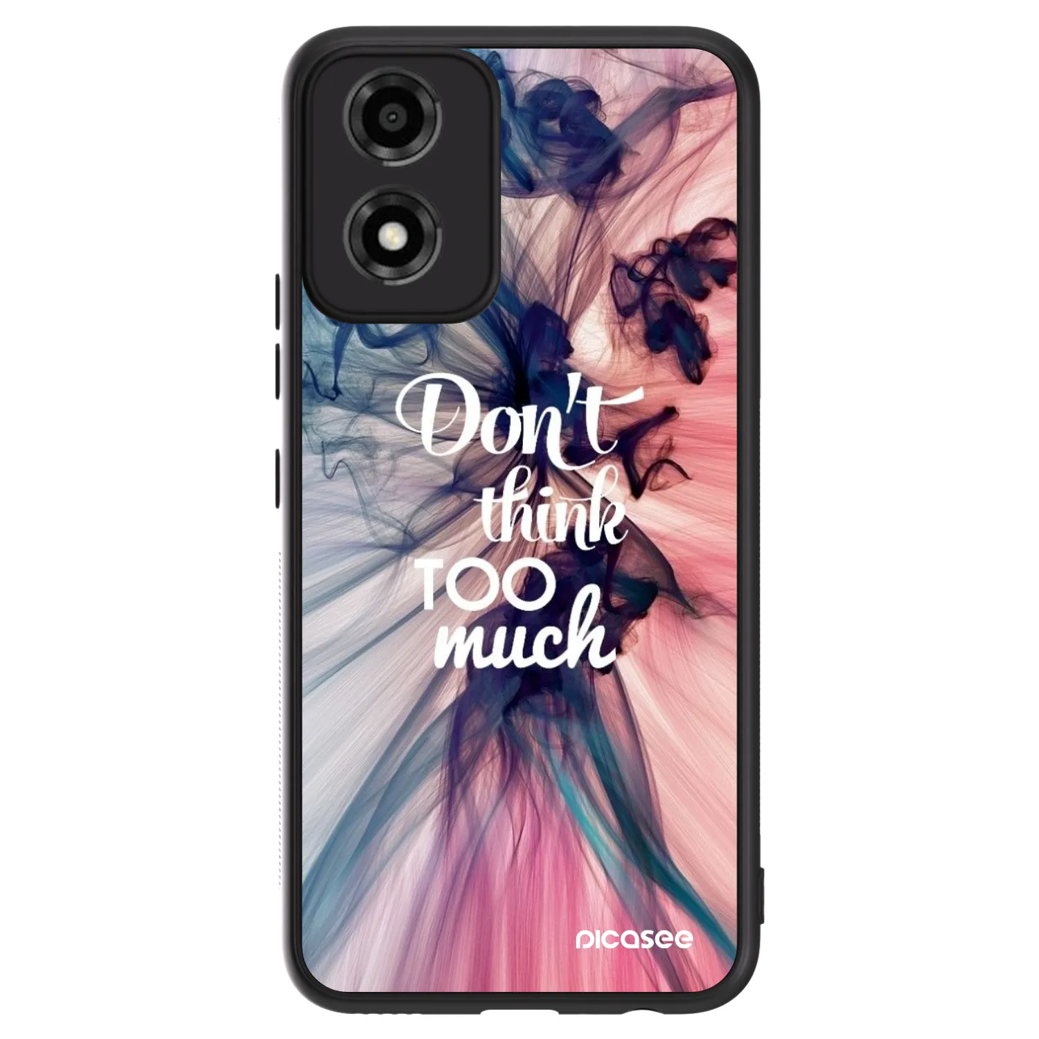 Picasee ULTIMATE CASE Motorola Moto E14 - készülékre - Don't think TOO much