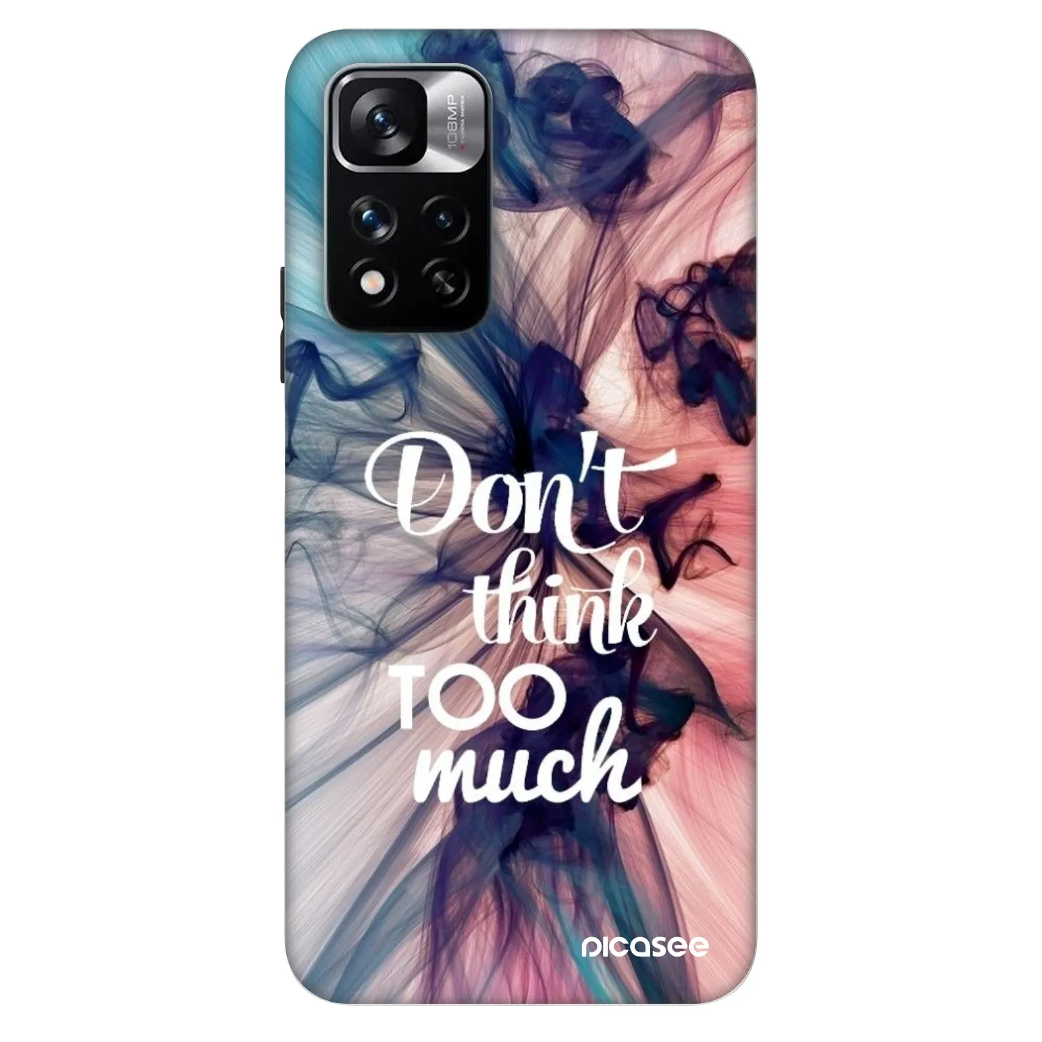 Picasee Fashion Case Xiaomi Redmi Note 11 Pro 5G - Don't think TOO much