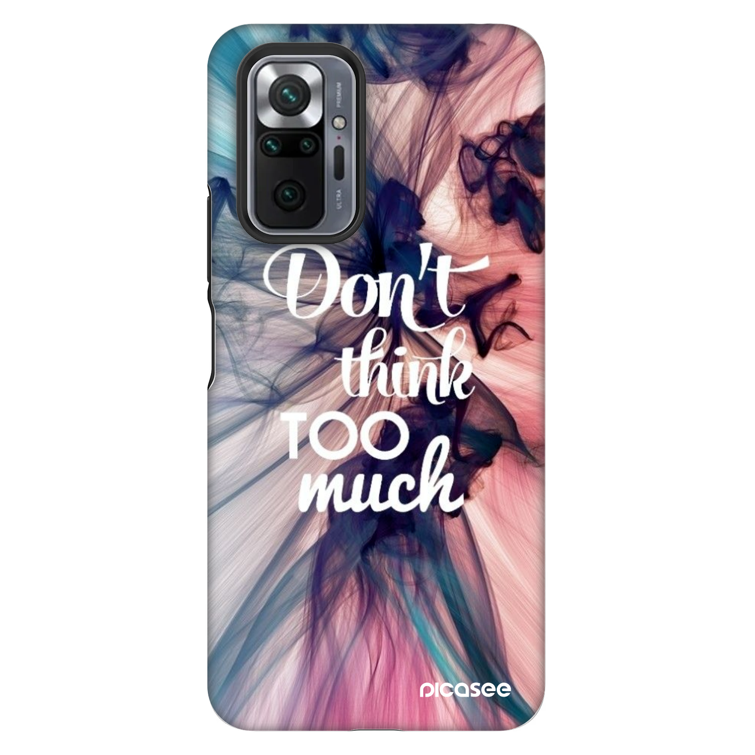 Picasee Fashion Case Xiaomi Redmi Note 10 Pro - Don't think TOO much