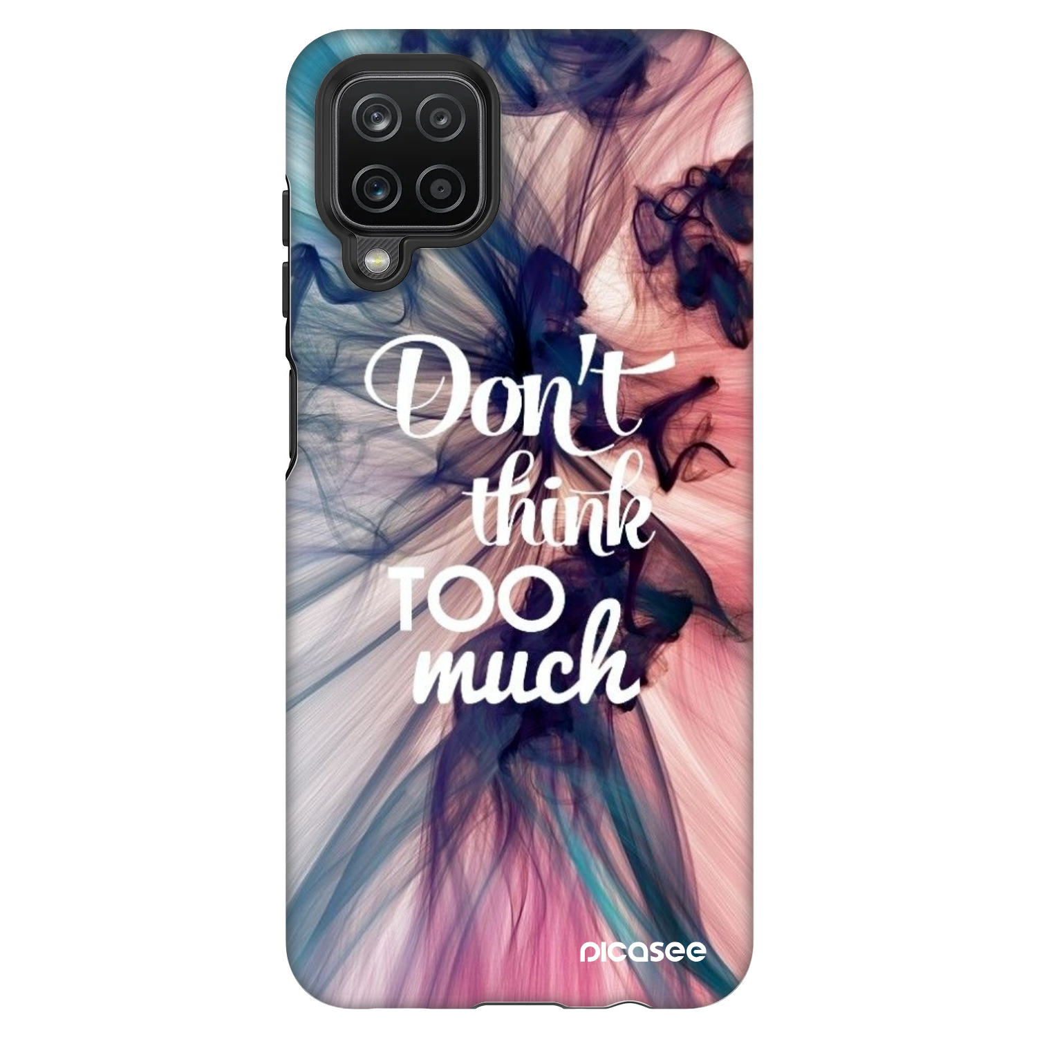Picasee Fashion Case Samsung Galaxy A12 A125F - Don't think TOO much