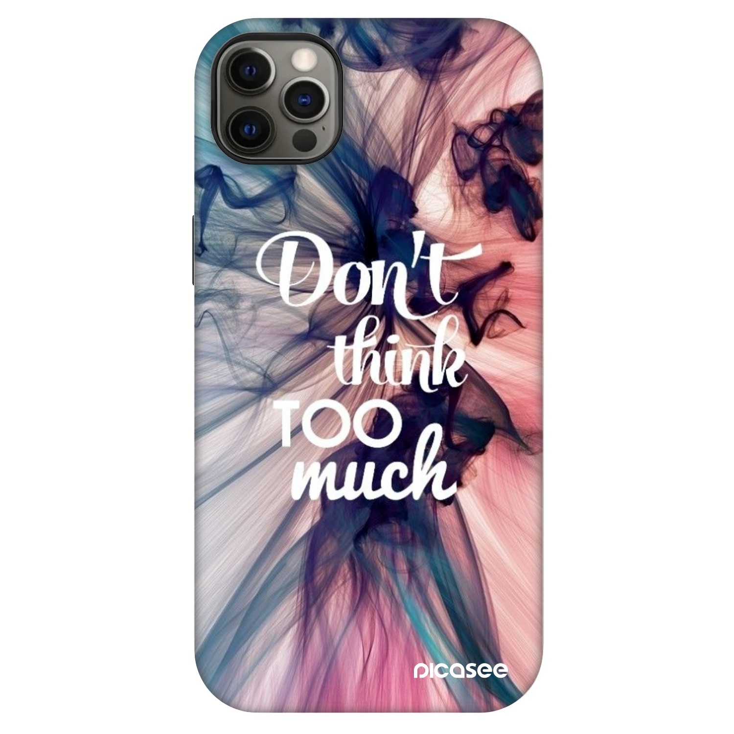 Picasee Fashion Case MagSafe Apple iPhone 12 Pro Max - Don't think TOO much