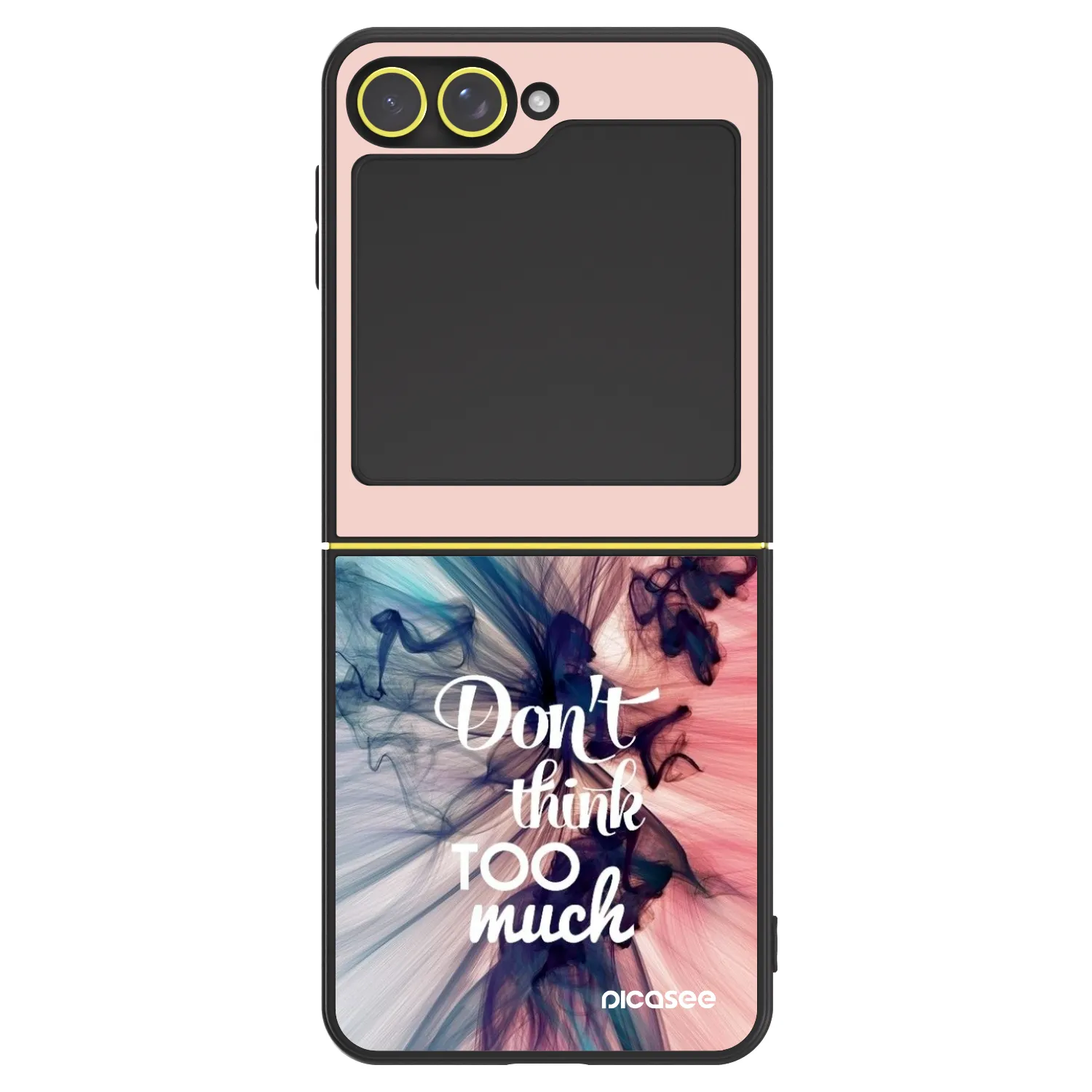 Picasee ULTIMATE CASE Samsung Galaxy Z Flip7 FE 5G - készülékre - Don't think TOO much