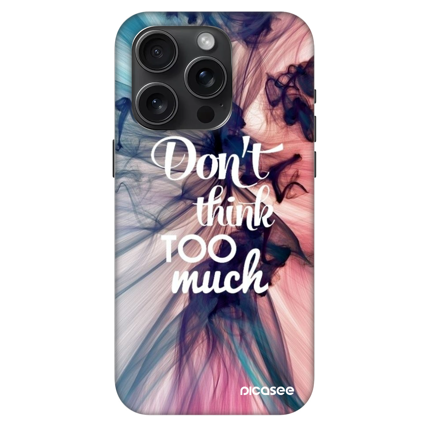 Picasee Fashion Case MagSafe Apple iPhone 15 Pro - Don't think TOO much