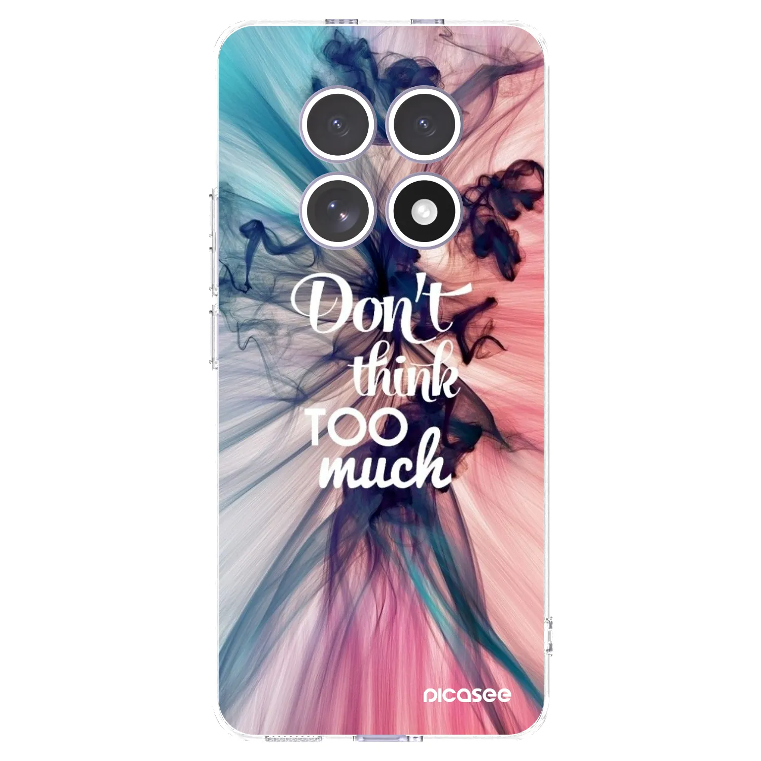 Picasee átlátszó szilikon tok az alábbi mobiltelefonokra Xiaomi Redmi Note 15 - Don't think TOO much