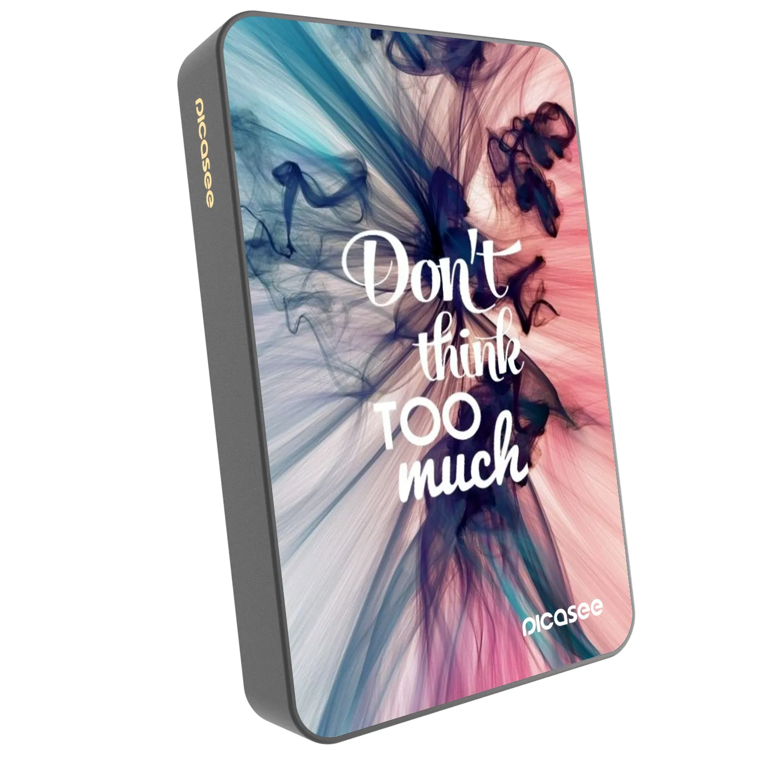 Picasee Powerbank MagSafe 10 000 mAh Szürke - Don't think TOO much