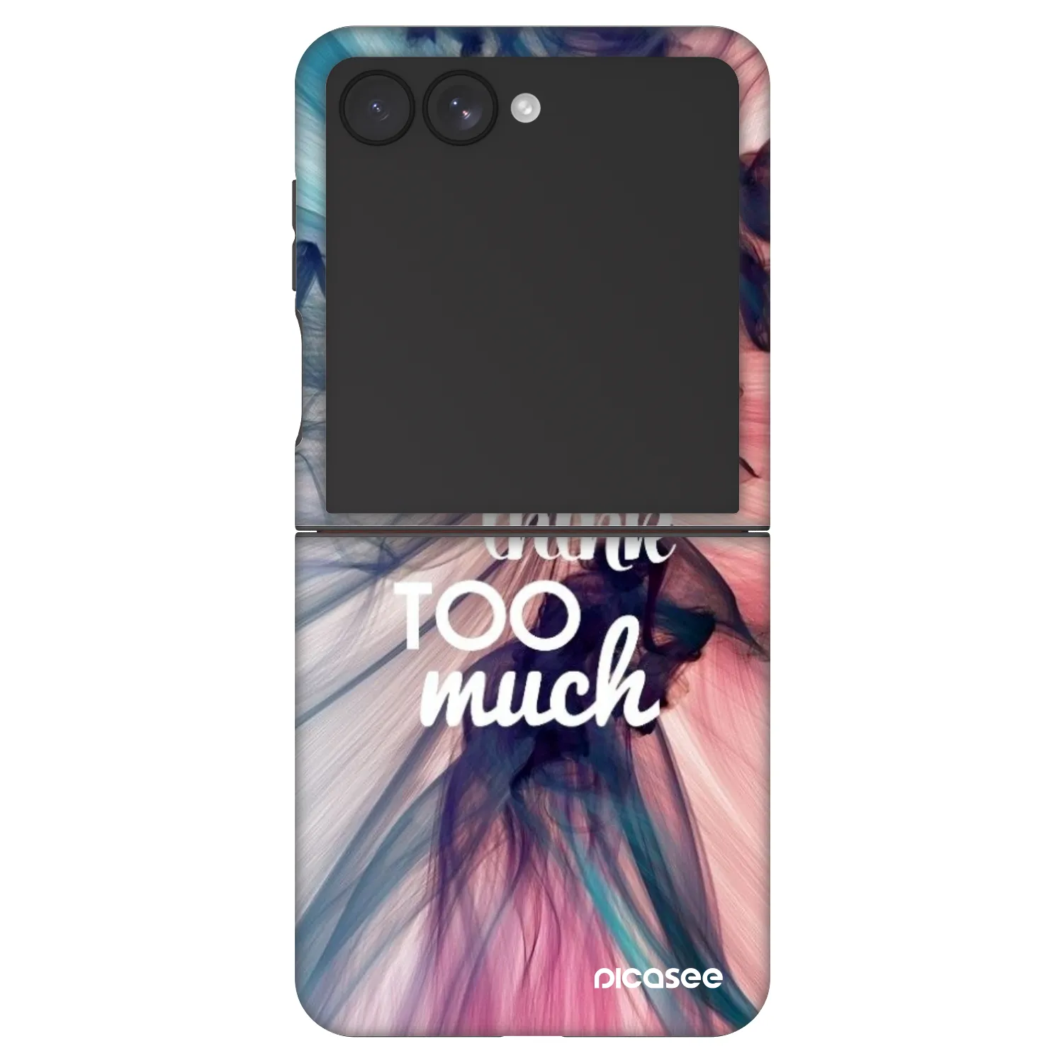 Picasee Fashion Case Samsung Galaxy Z Flip7 5G - Don't think TOO much