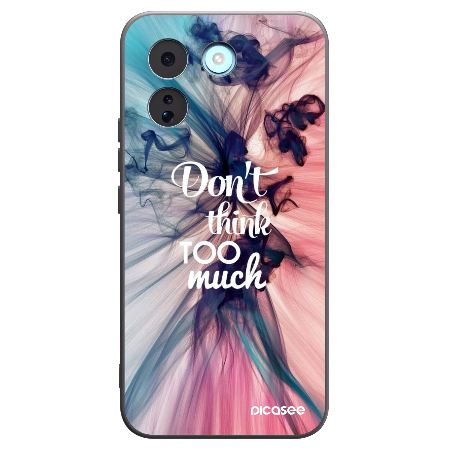 Picasee fekete szilikon tok az alábbi mobiltelefonokra Xiaomi Redmi Note 17 Pro MAX 5G - Don't think TOO much