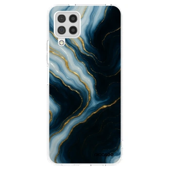 Picasee átlátszó szilikon tok az alábbi mobiltelefonokra Samsung Galaxy A22 A225F 4G - Luna