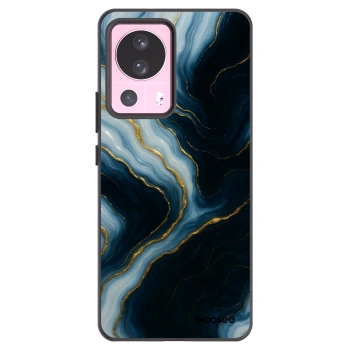 Picasee fekete szilikon tok az alábbi mobiltelefonokra Xiaomi 13 Lite - Luna