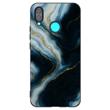 Picasee fekete szilikon tok az alábbi mobiltelefonokra Huawei Nova 3 - Luna