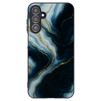 Picasee fekete szilikon tok az alábbi mobiltelefonokra Samsung Galaxy A15 A156B 5G - Luna