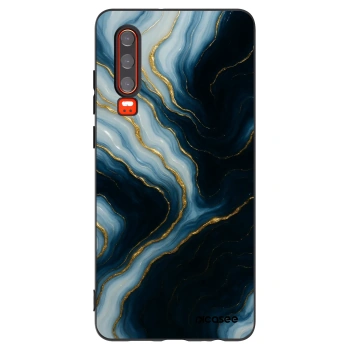 Picasee fekete szilikon tok az alábbi mobiltelefonokra Huawei P30 - Luna