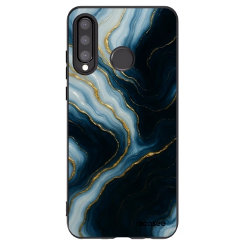 Picasee fekete szilikon tok az alábbi mobiltelefonokra Huawei P30 Lite - Luna