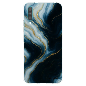 Picasee átlátszó szilikon tok az alábbi mobiltelefonokra Samsung Galaxy A30s A307F - Luna