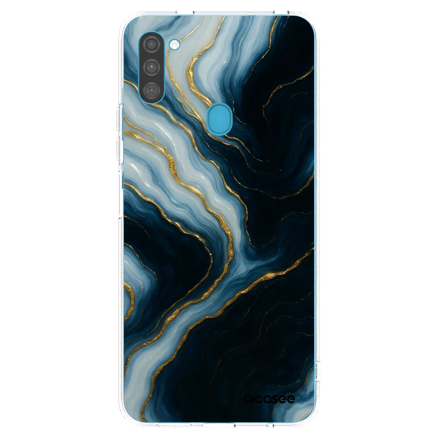 Picasee átlátszó szilikon tok az alábbi mobiltelefonokra Samsung Galaxy M11 - Luna