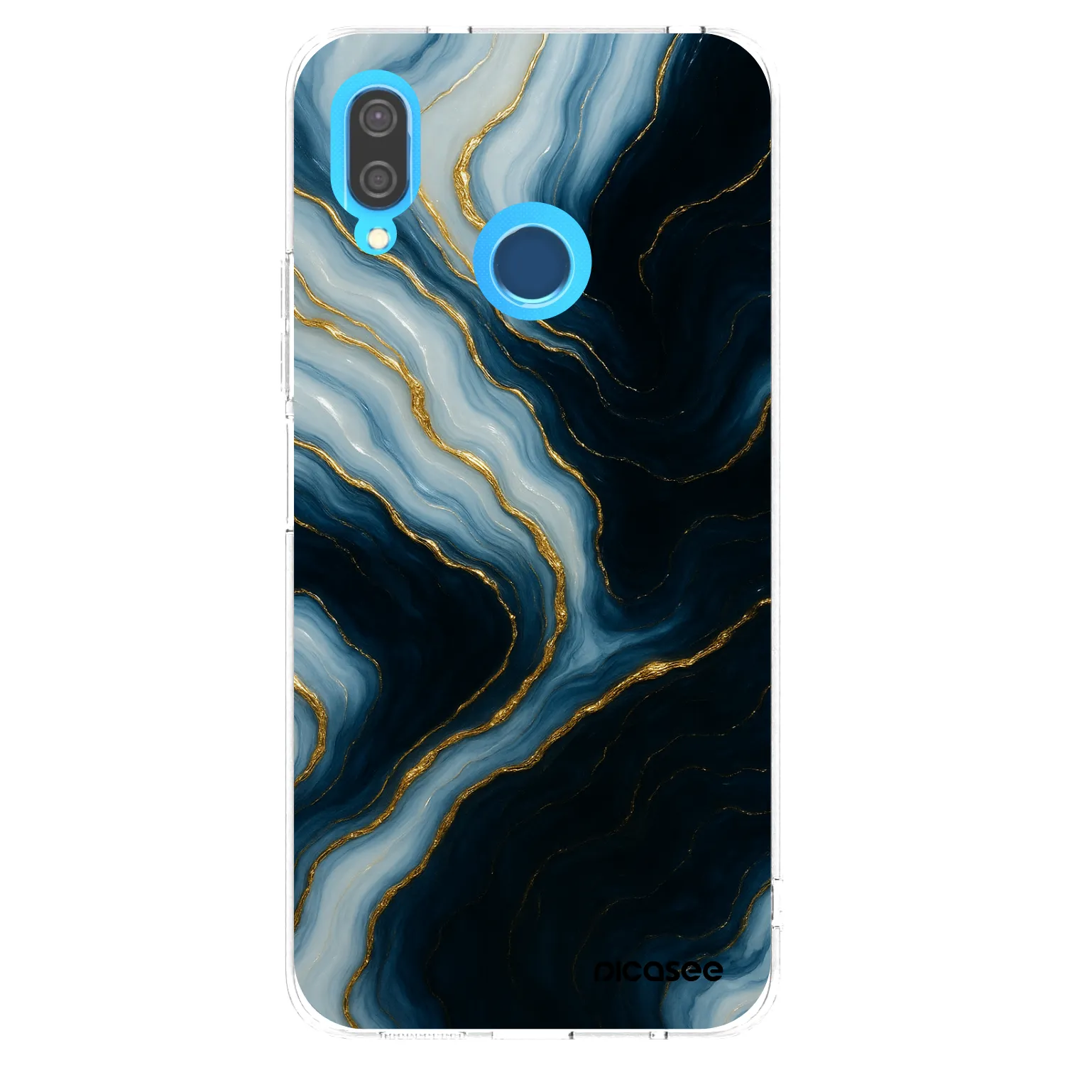 Picasee átlátszó szilikon tok az alábbi mobiltelefonokra Huawei P20 Lite - Luna