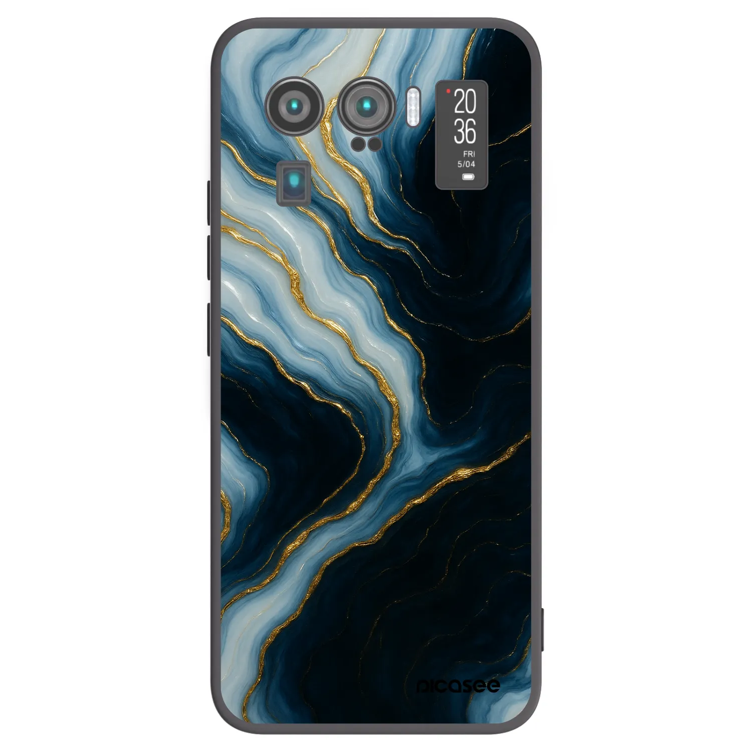 Picasee fekete szilikon tok az alábbi mobiltelefonokra Xiaomi Mi 11 Ultra - Luna