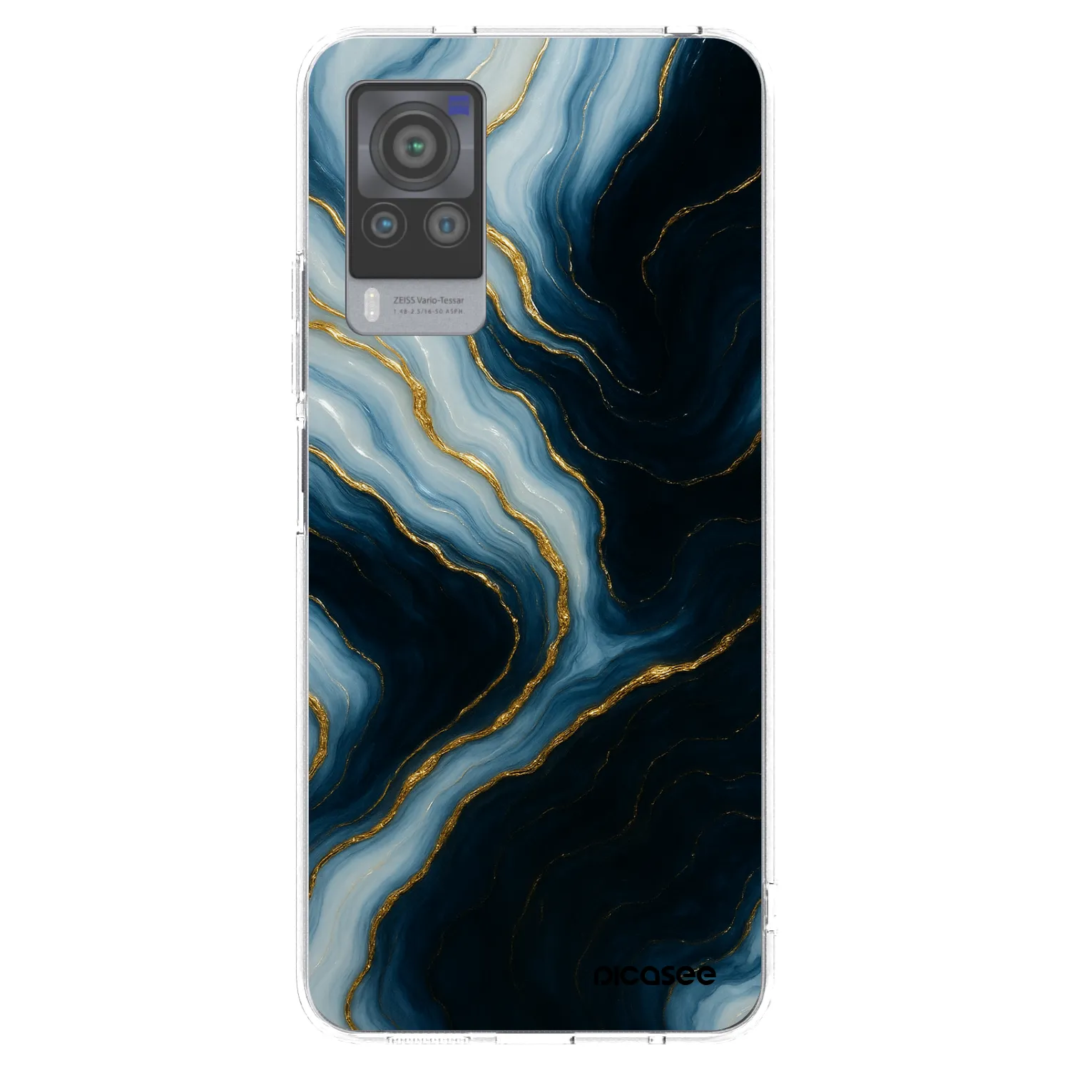 Picasee átlátszó szilikon tok az alábbi mobiltelefonokra Vivo X60 Pro 5G - Luna