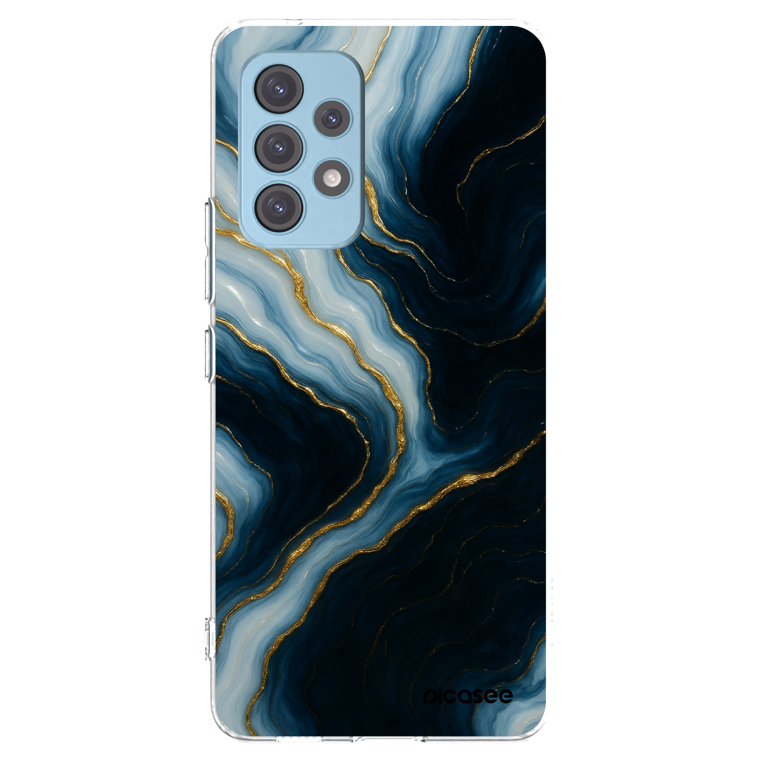 Picasee átlátszó szilikon tok az alábbi mobiltelefonokra Samsung Galaxy A53 5G A536 - Luna