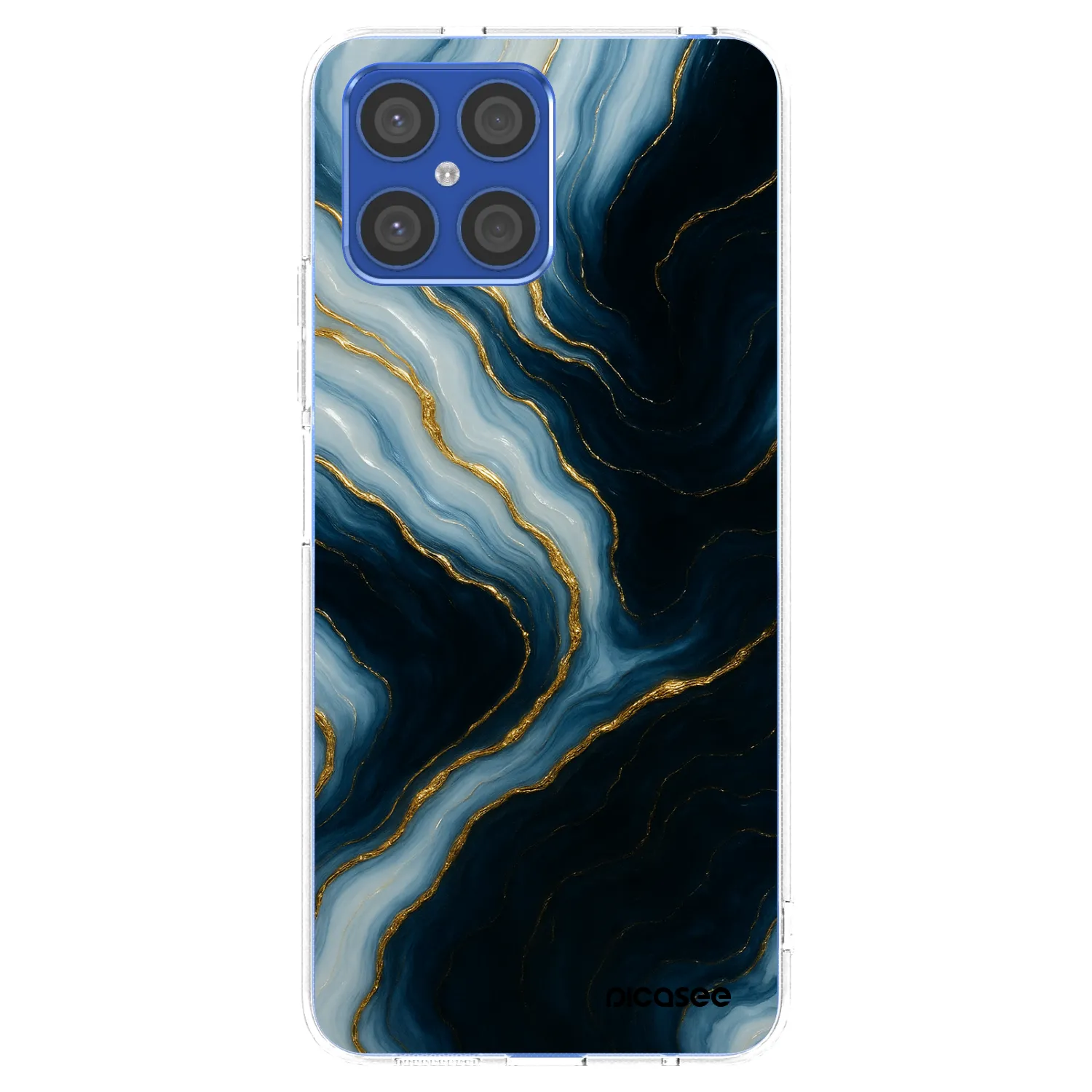 Picasee átlátszó szilikon tok az alábbi mobiltelefonokra Honor X8 4G - Luna