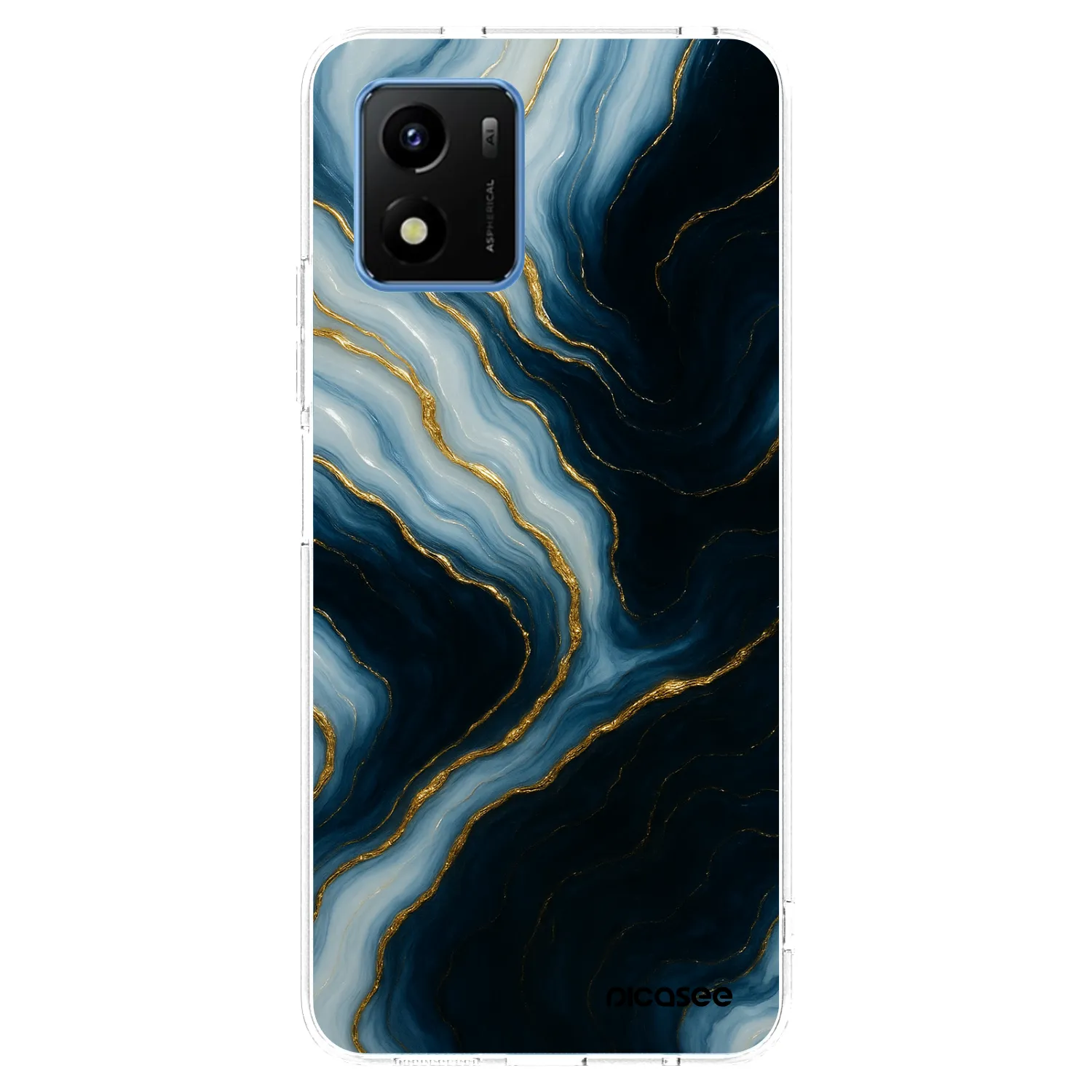 Picasee átlátszó szilikon tok az alábbi mobiltelefonokra Vivo Y01 - Luna