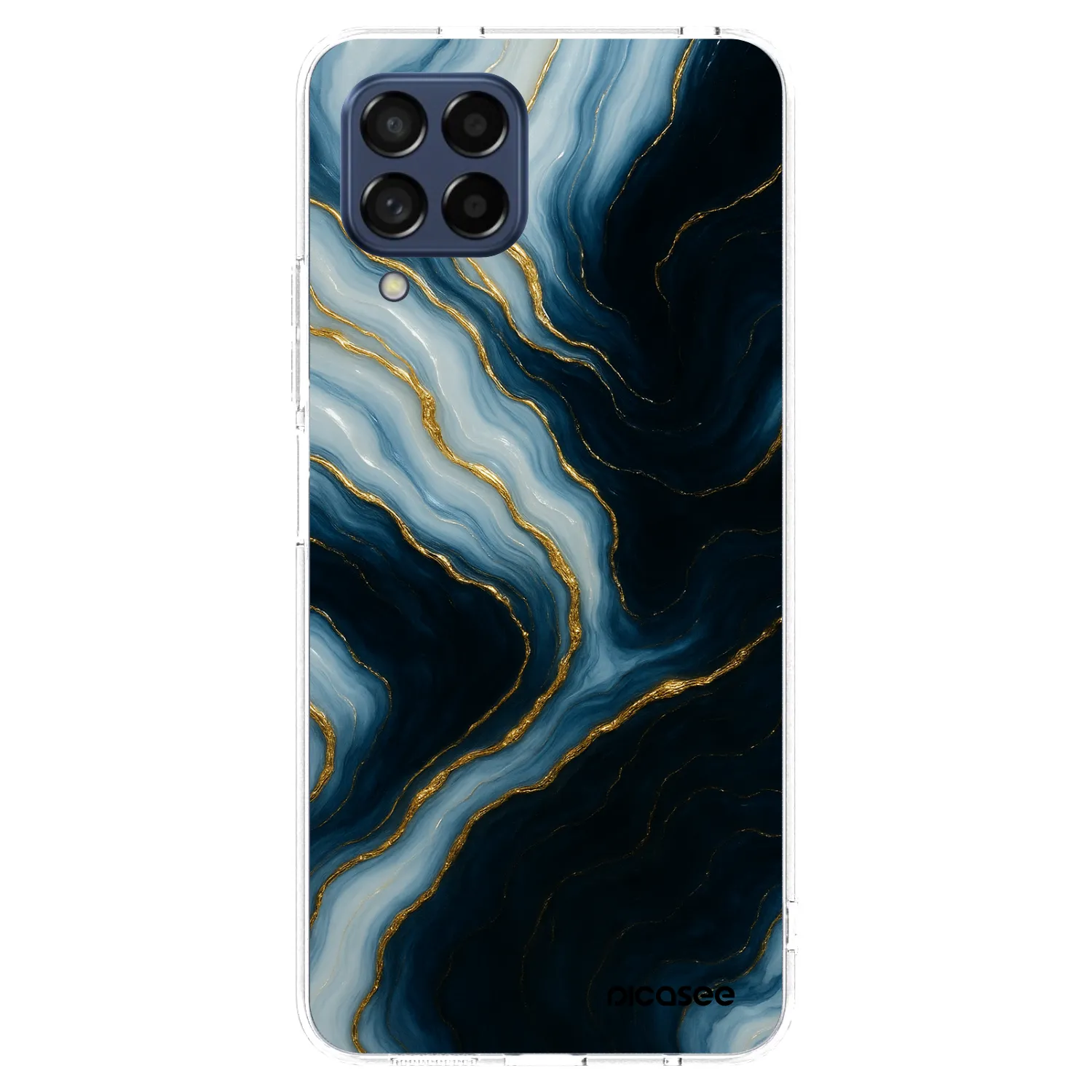 Picasee átlátszó szilikon tok az alábbi mobiltelefonokra Samsung Galaxy M53 5G - Luna