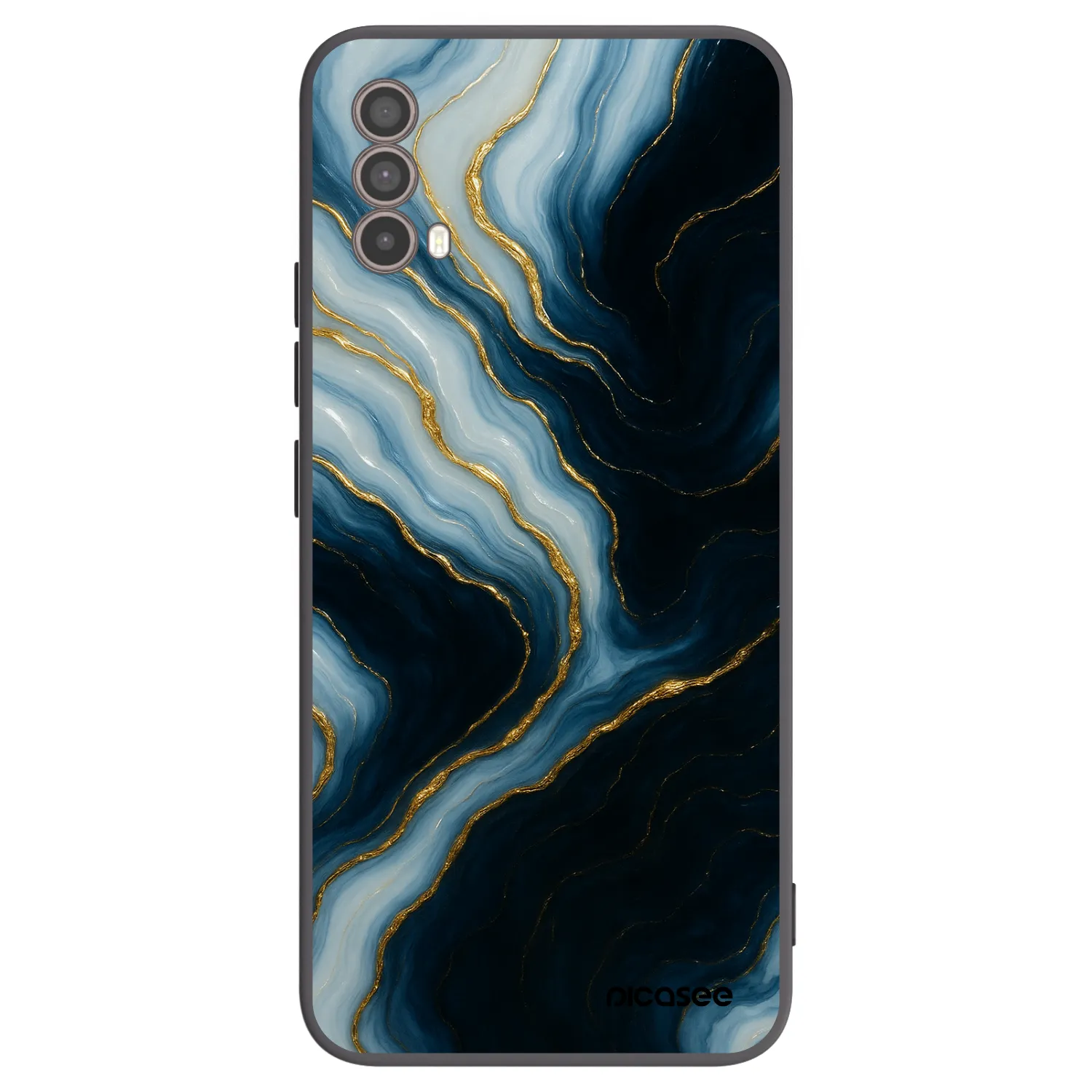 Picasee fekete szilikon tok az alábbi mobiltelefonokra Motorola Moto E40 - Luna