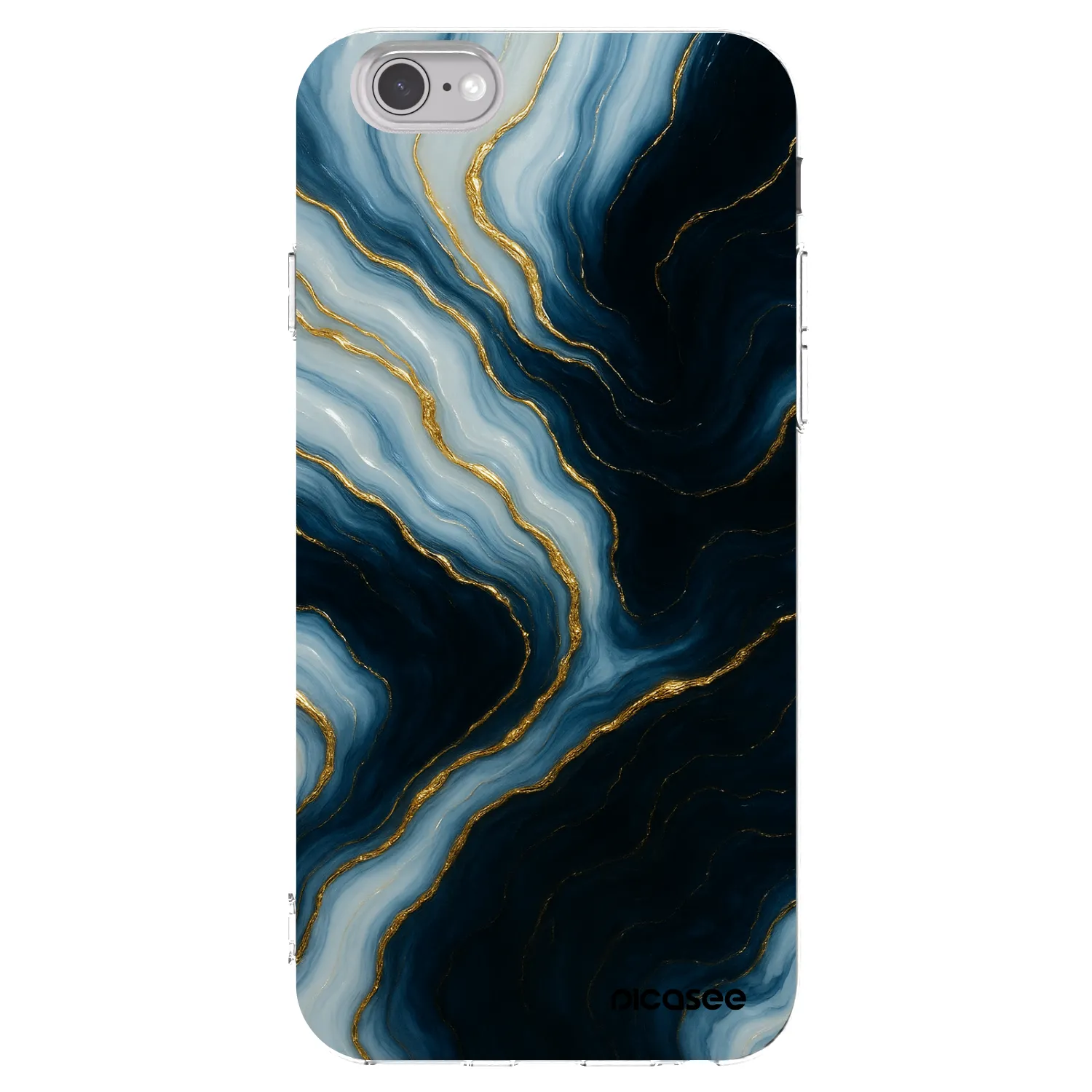 Picasee átlátszó szilikon tok az alábbi mobiltelefonokra Apple iPhone 6/6S - Luna