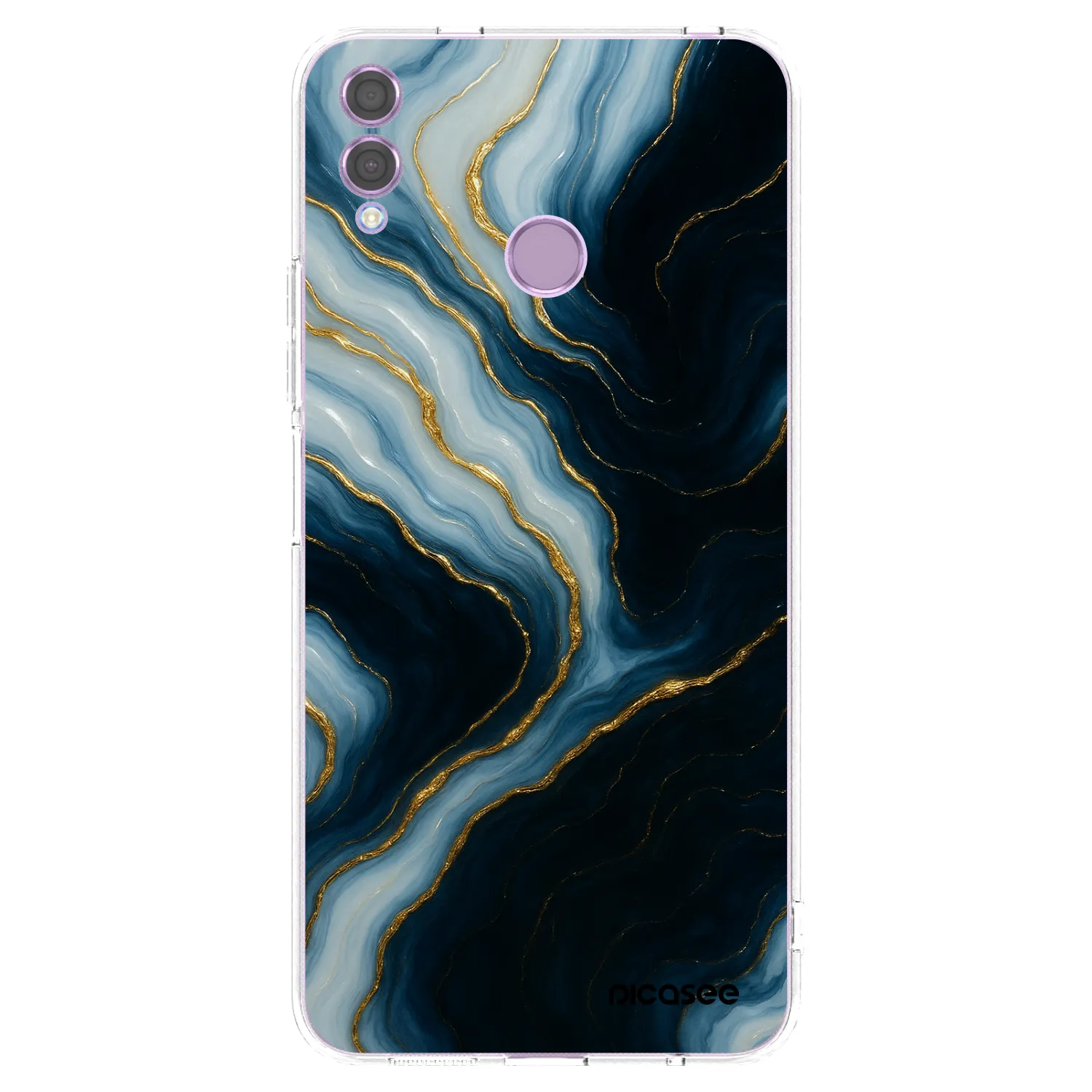 Picasee átlátszó szilikon tok az alábbi mobiltelefonokra Honor 8X - Luna