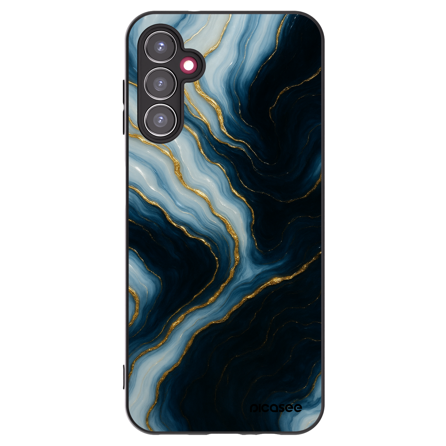Picasee fekete szilikon tok az alábbi mobiltelefonokra Samsung Galaxy A14 5G A146P - Luna