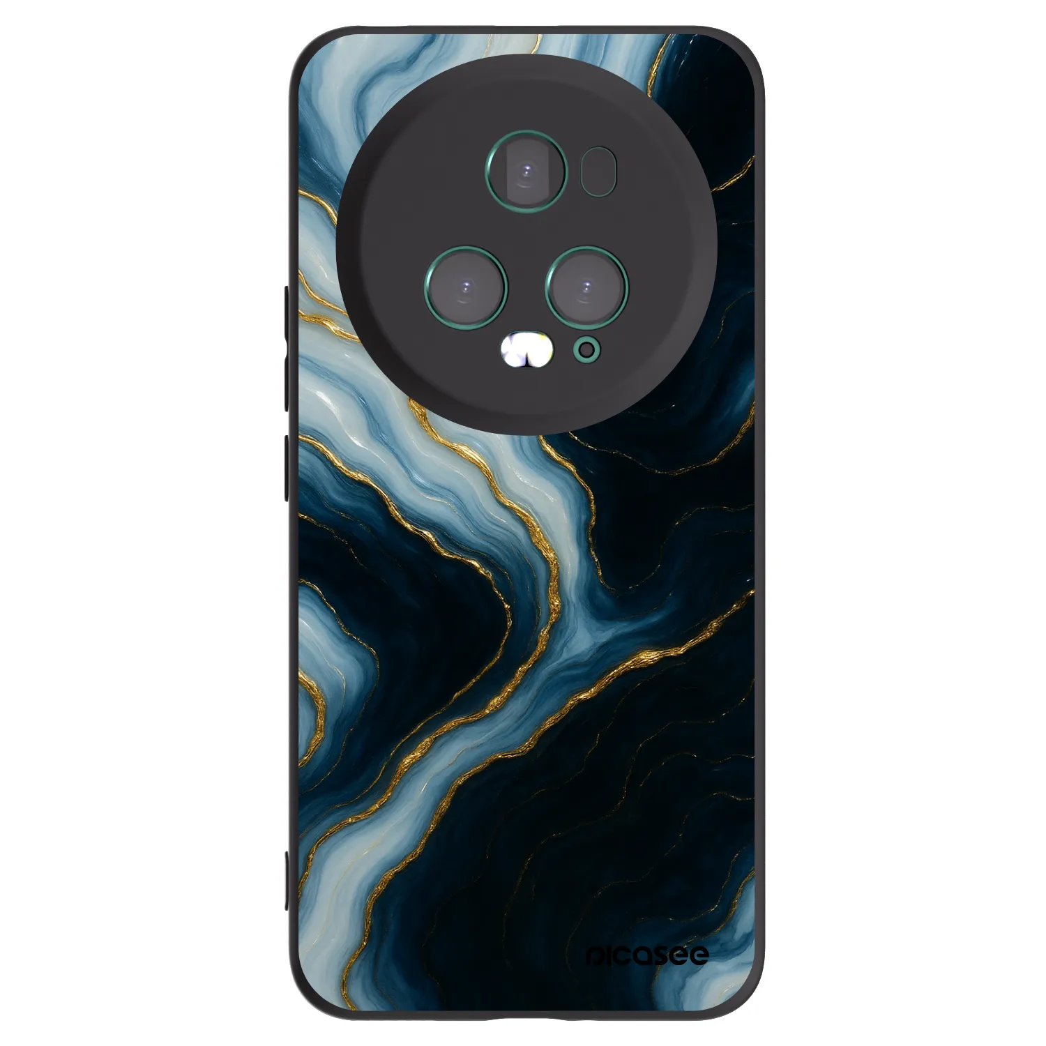 Picasee fekete szilikon tok az alábbi mobiltelefonokra Honor Magic5 Pro - Luna
