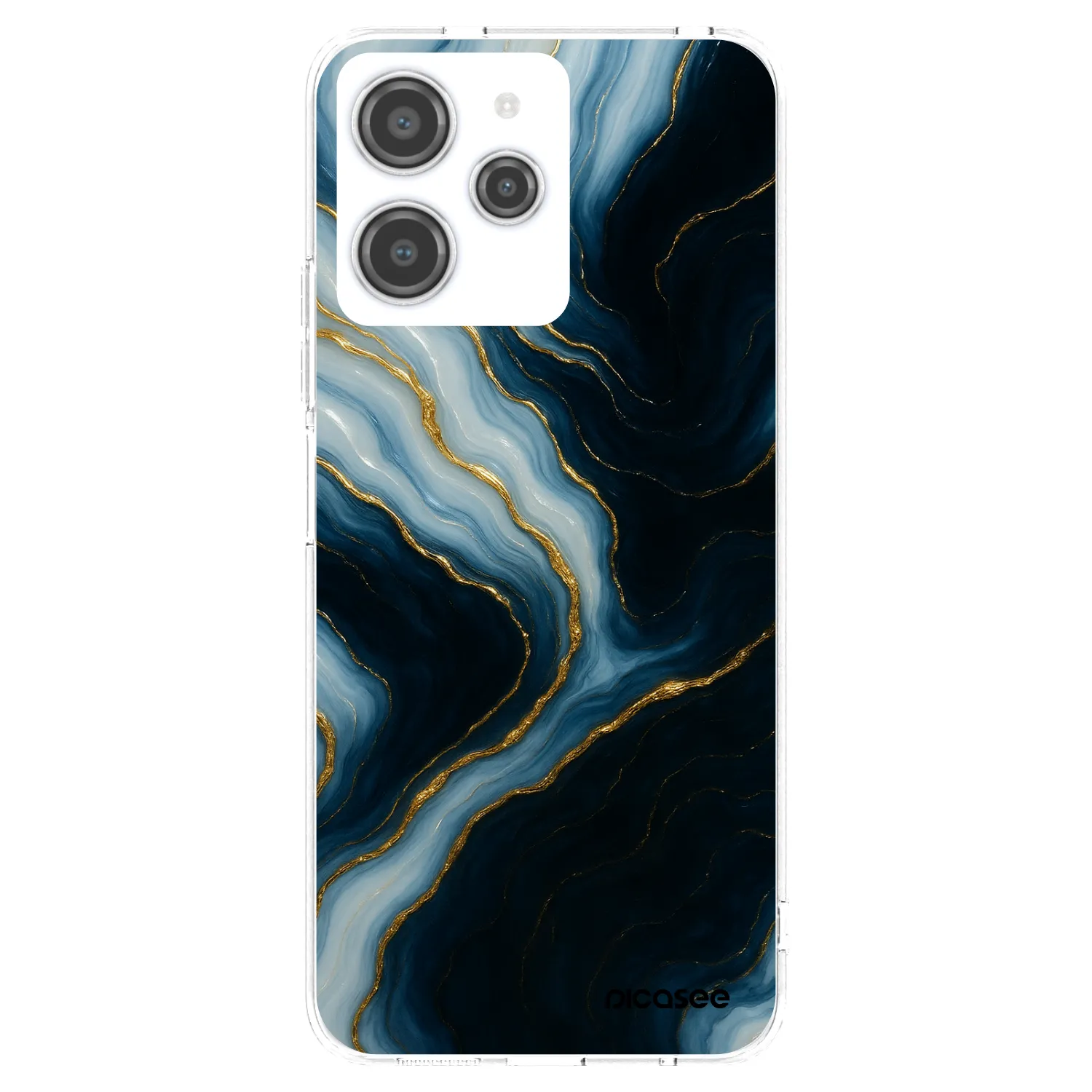 Picasee átlátszó szilikon tok az alábbi mobiltelefonokra Xiaomi Redmi 12 4G - Luna