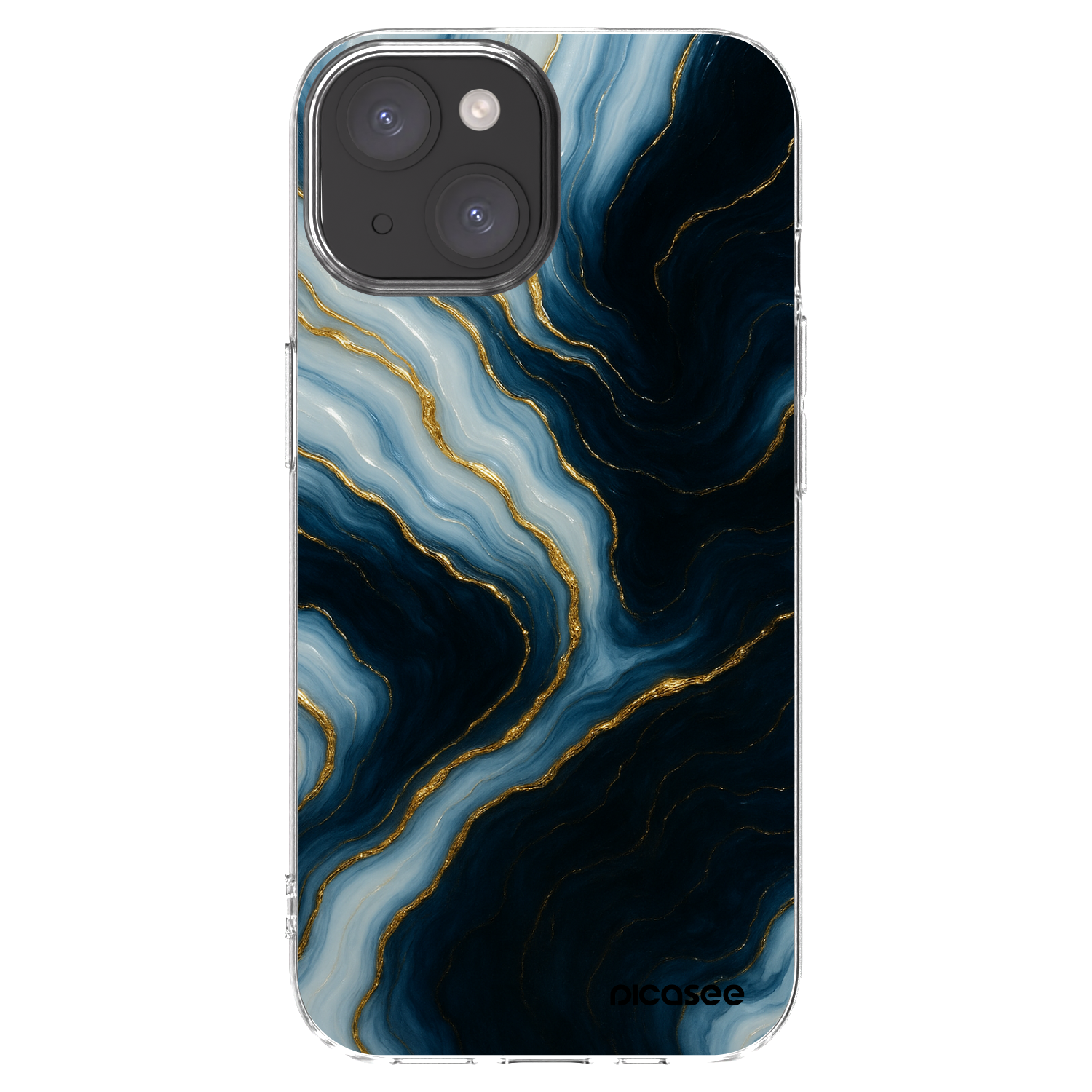 Picasee átlátszó szilikon tok az alábbi mobiltelefonokra Apple iPhone 15 - Luna