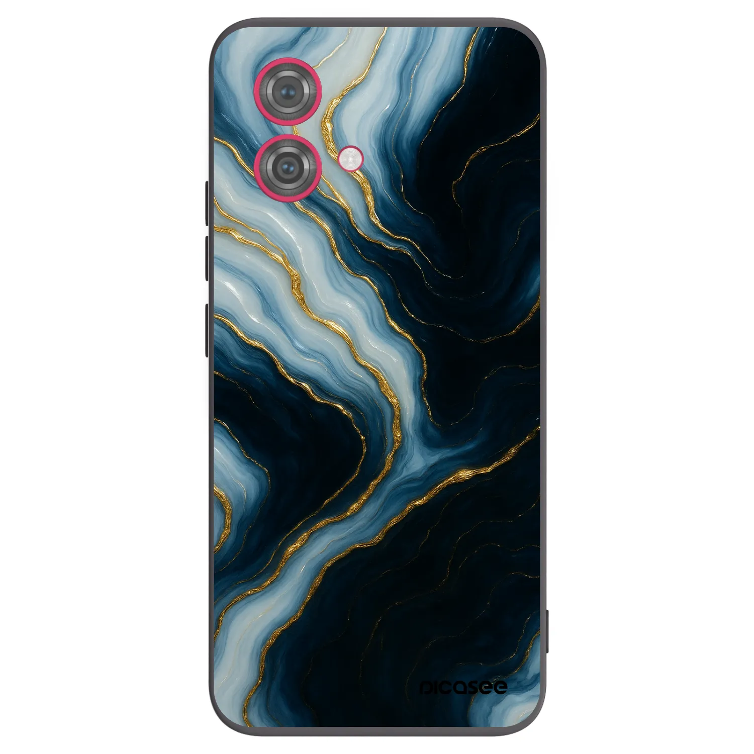 Picasee fekete szilikon tok az alábbi mobiltelefonokra Motorola Moto G84 5G - Luna