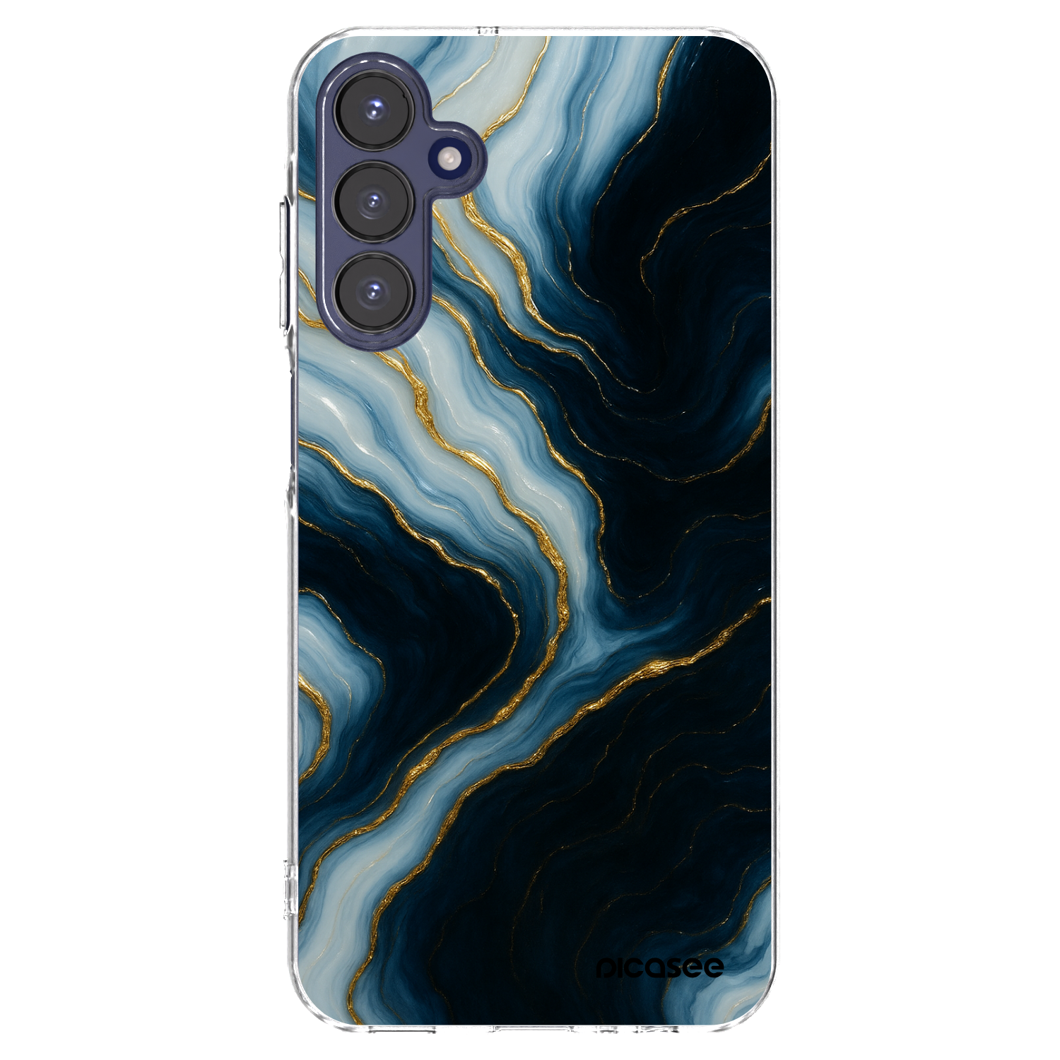 Picasee átlátszó szilikon tok az alábbi mobiltelefonokra Samsung Galaxy A15 A155F 4G - Luna
