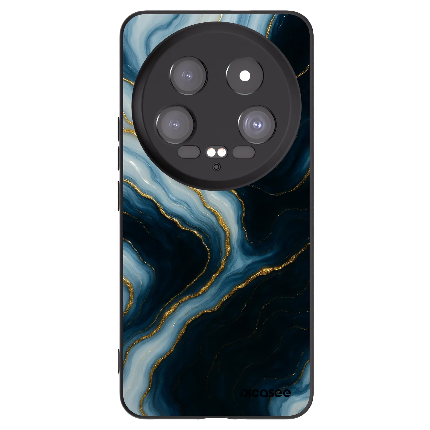 Picasee fekete szilikon tok az alábbi mobiltelefonokra Xiaomi 14 Ultra - Luna