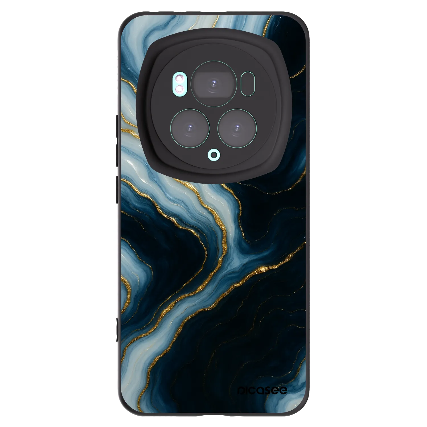 Picasee fekete szilikon tok az alábbi mobiltelefonokra Honor Magic6 Pro - Luna
