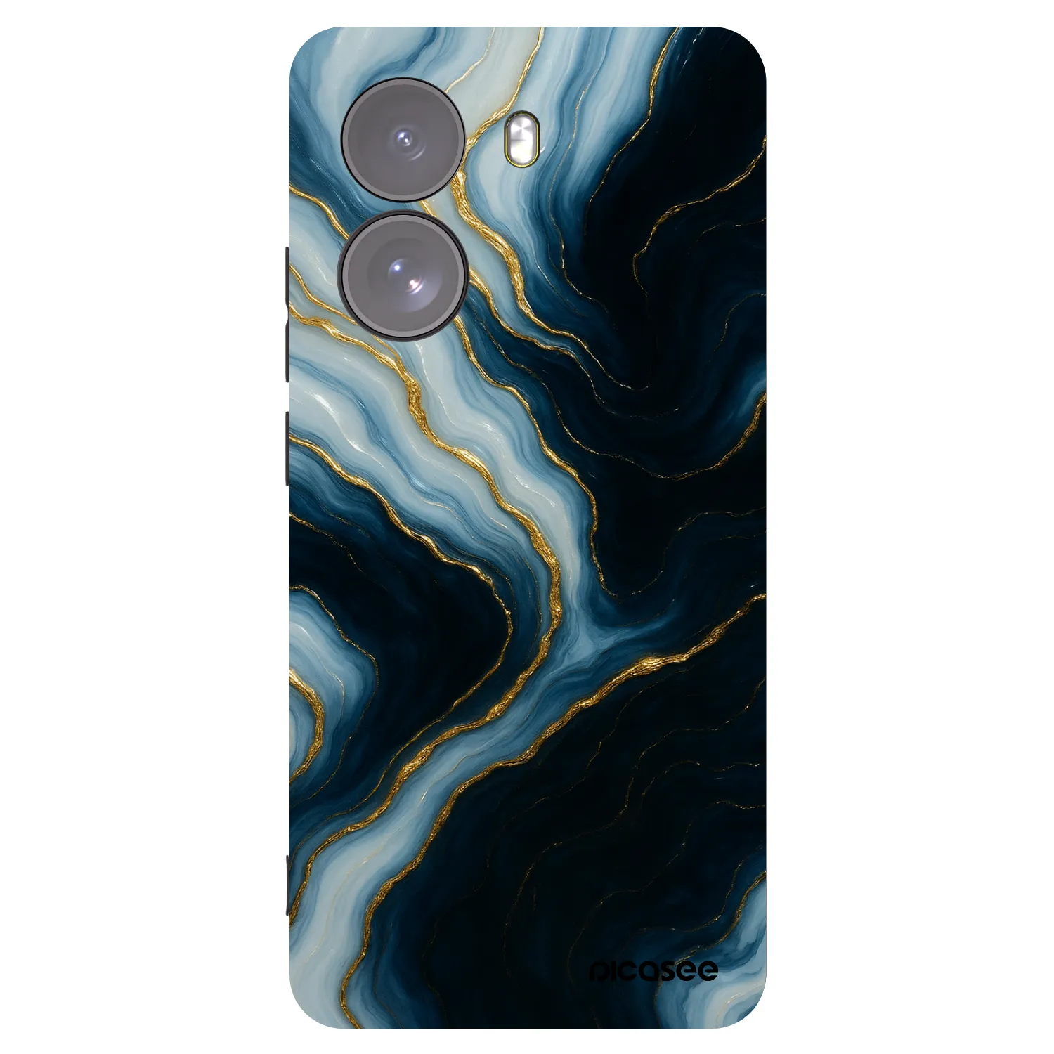 Picasee fekete szilikon tok az alábbi mobiltelefonokra Xiaomi Poco X7 - Luna