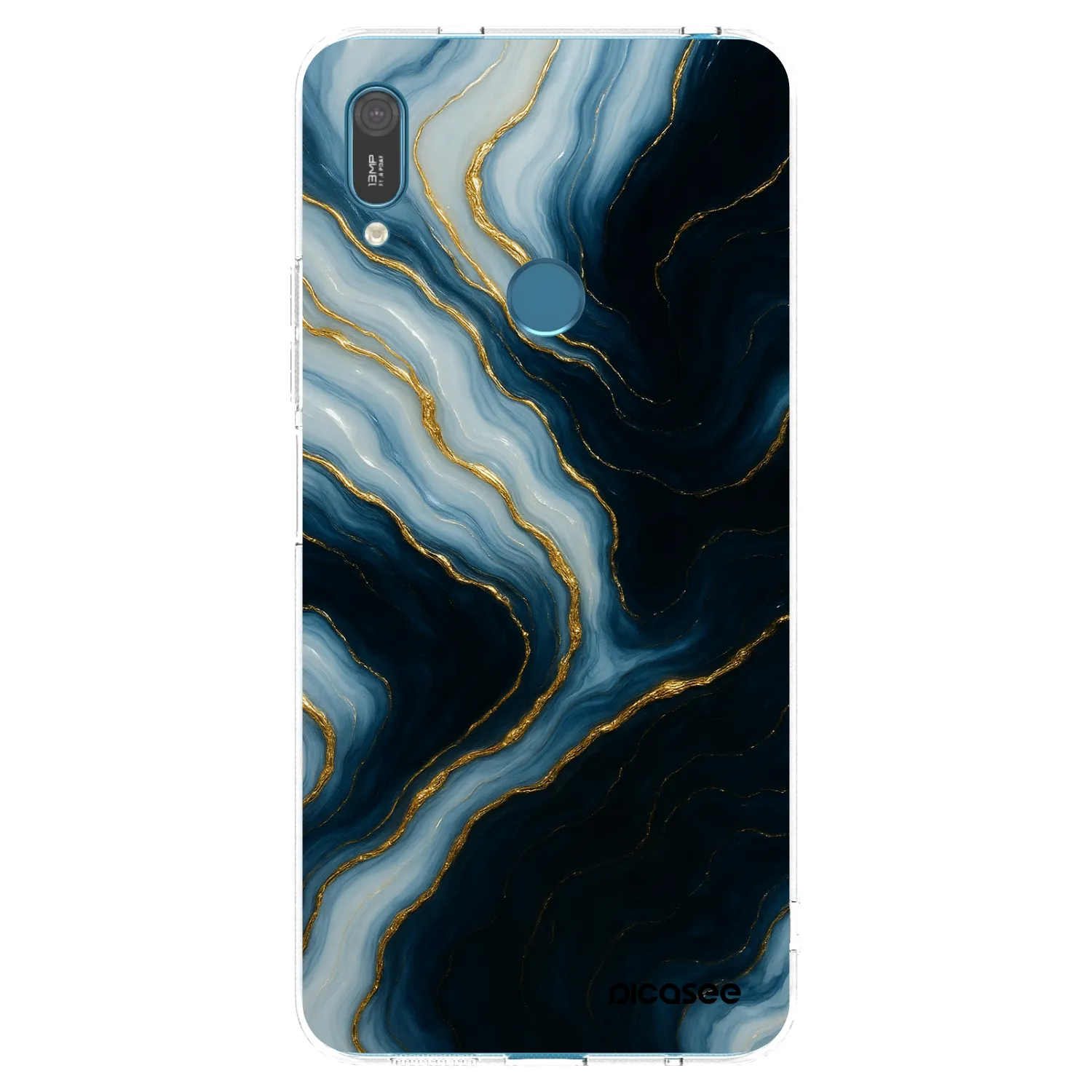 Picasee átlátszó szilikon tok az alábbi mobiltelefonokra Huawei Y7 2019 - Luna