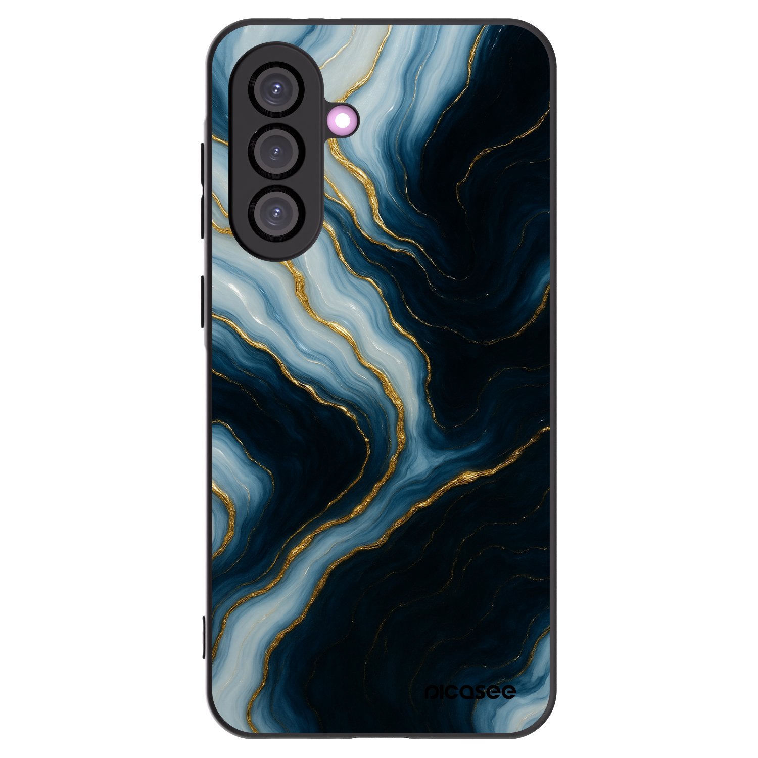 Picasee fekete szilikon tok az alábbi mobiltelefonokra Samsung Galaxy A36 5G - Luna