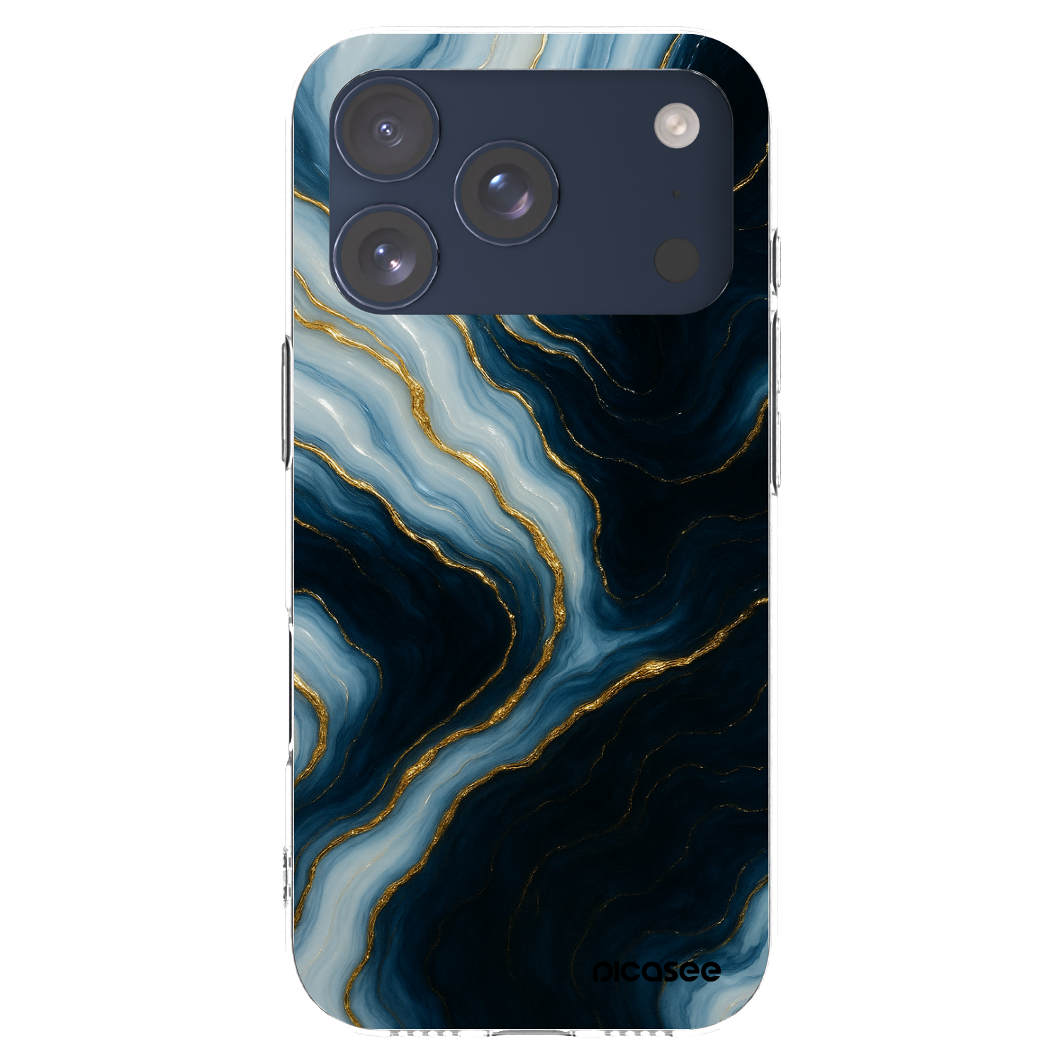 Picasee átlátszó szilikon tok az alábbi mobiltelefonokra Apple iPhone 17 Pro - Luna