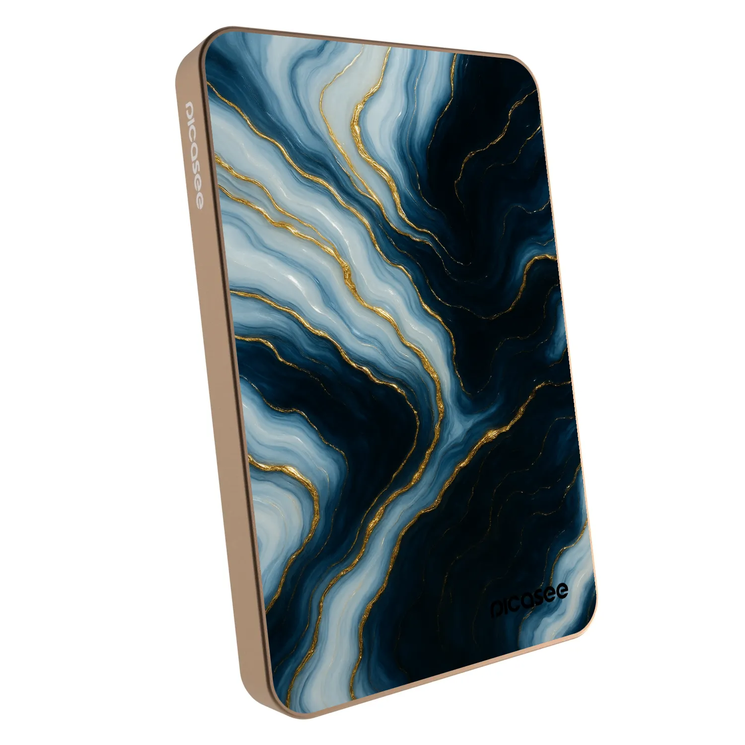 Picasee Powerbank MagSafe 5 000 mAh Aranysárga - Luna