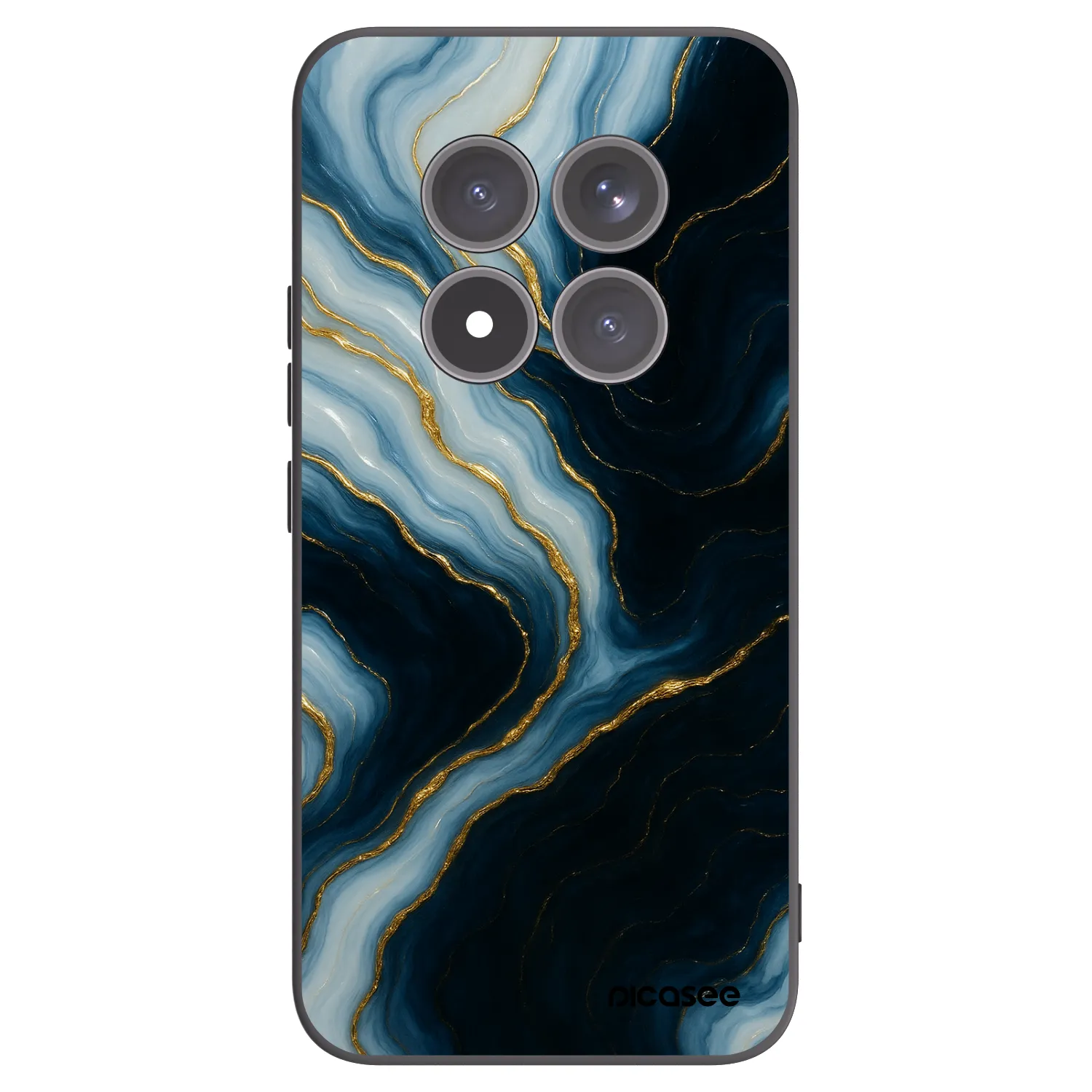 Picasee fekete szilikon tok az alábbi mobiltelefonokra Xiaomi Redmi Note 15 Pro+ - Luna