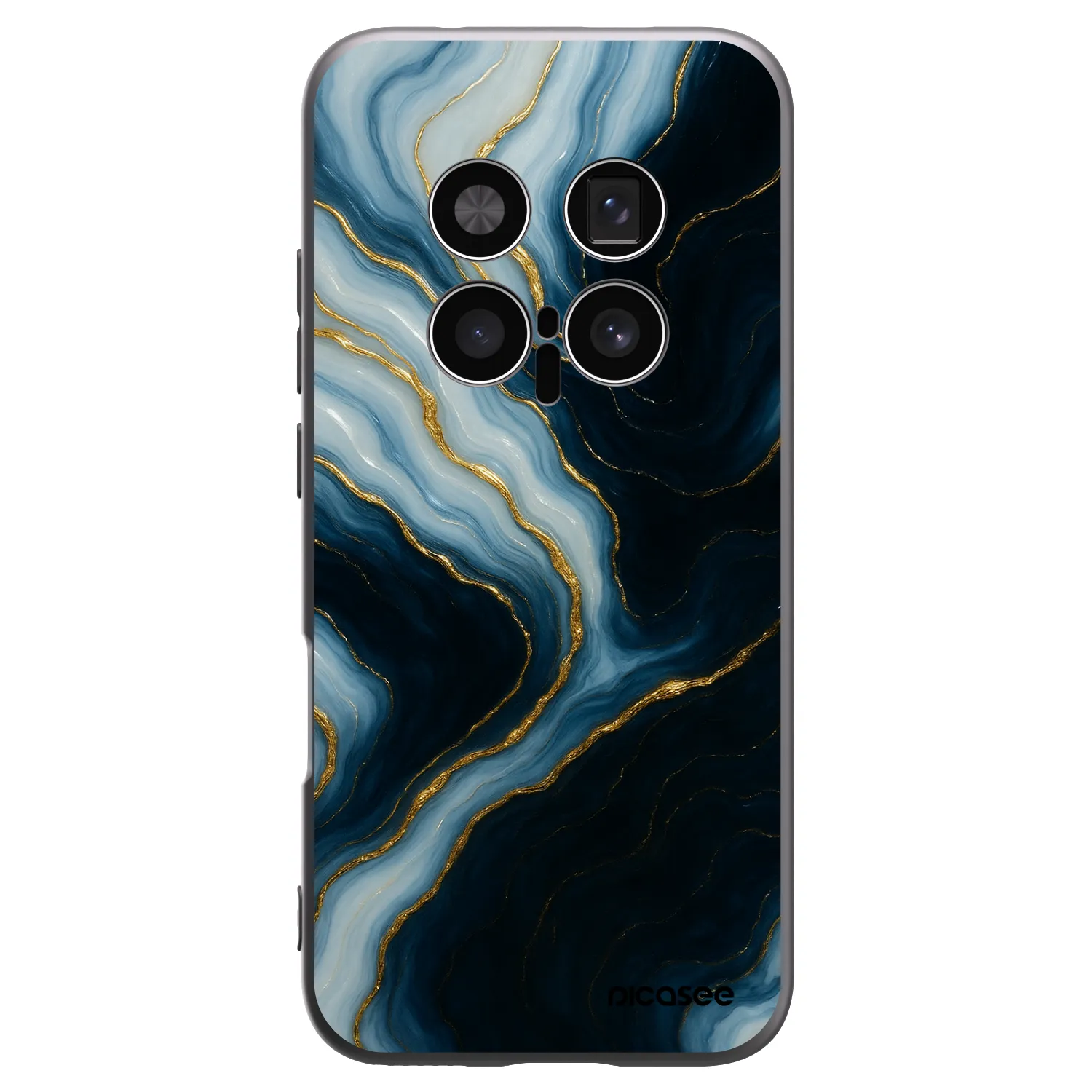 Picasee fekete szilikon tok az alábbi mobiltelefonokra Honor Magic8 Pro 5G - Luna