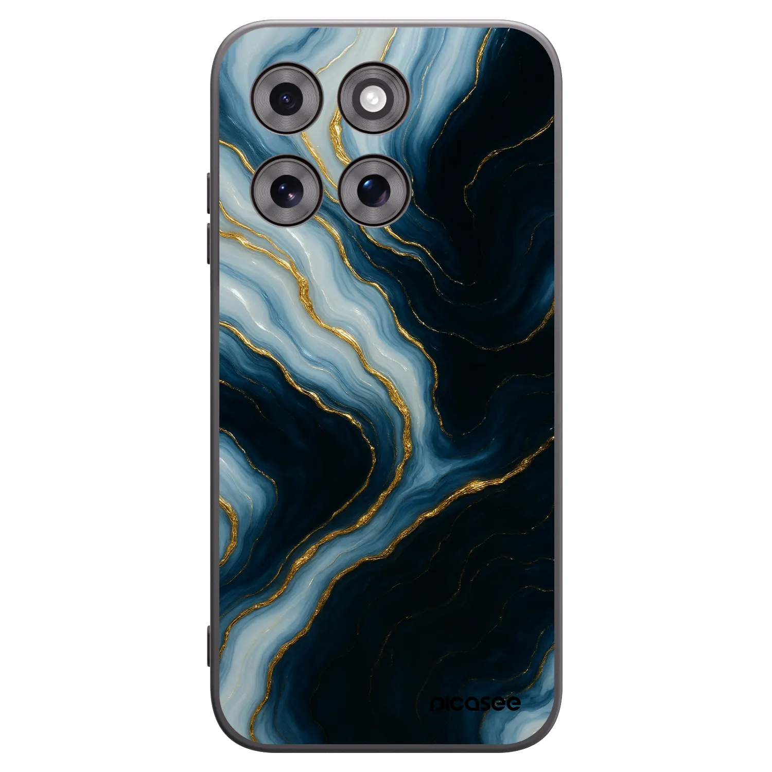 Picasee fekete szilikon tok az alábbi mobiltelefonokra Motorola Moto G77 - Luna