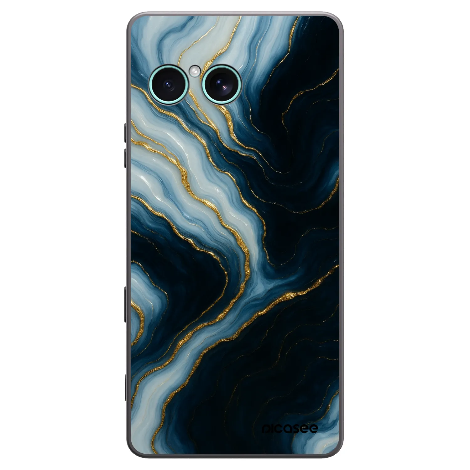 Picasee fekete szilikon tok az alábbi mobiltelefonokra Sony Xperia 10 VII - Luna
