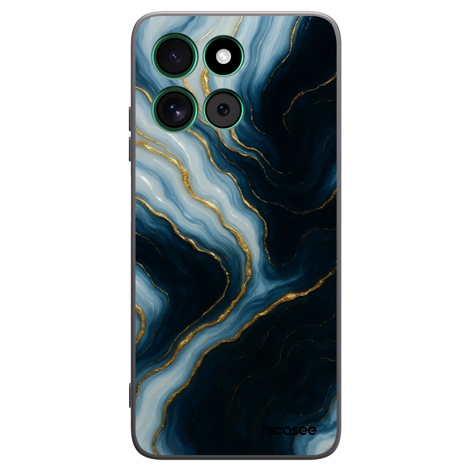 Picasee fekete szilikon tok az alábbi mobiltelefonokra Motorola Moto G57 Power - Luna