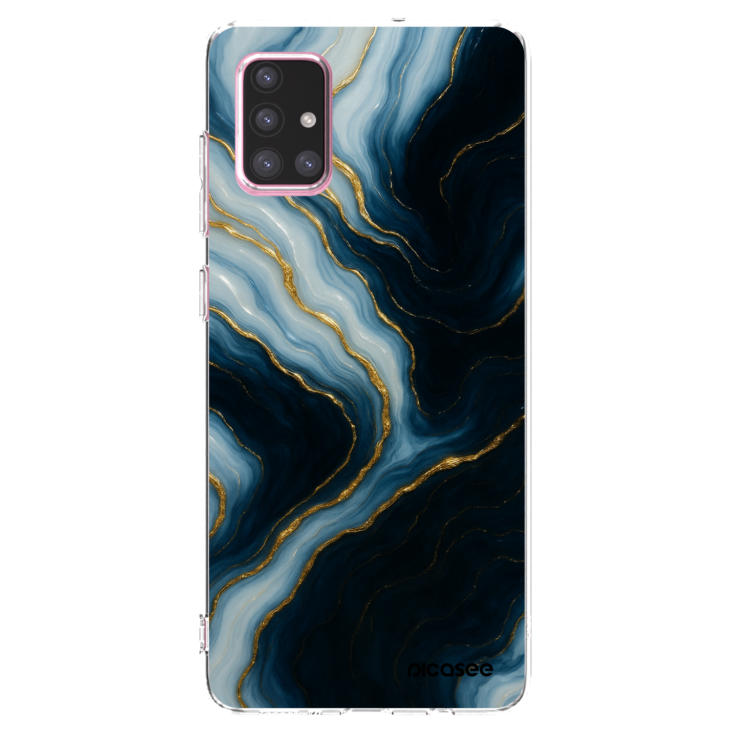 Picasee átlátszó szilikon tok az alábbi mobiltelefonokra Samsung Galaxy A71 A715F - Luna