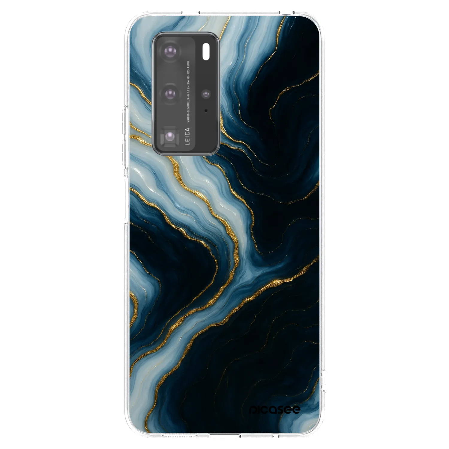 Picasee átlátszó szilikon tok az alábbi mobiltelefonokra Huawei P40 Pro - Luna
